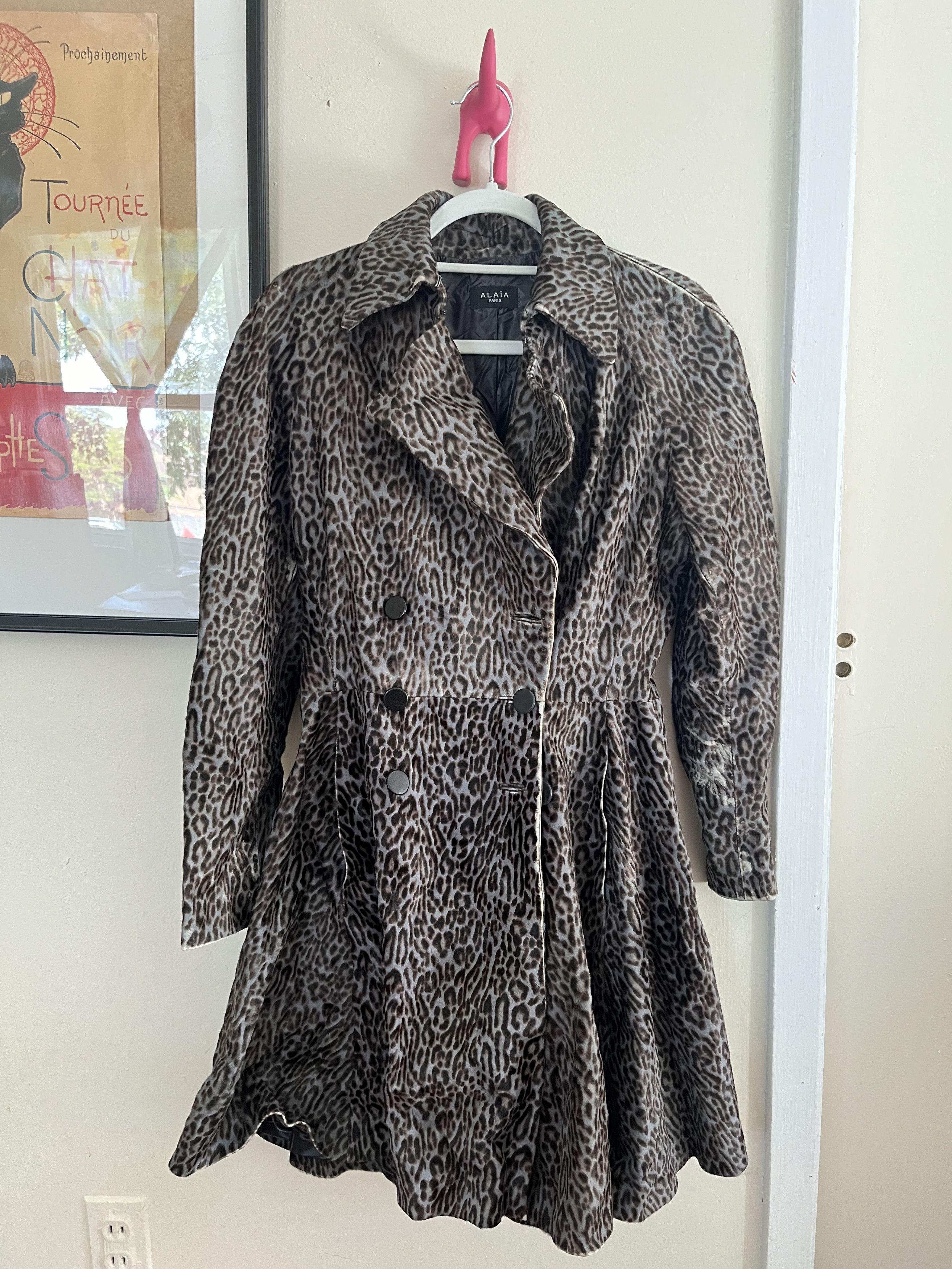Alaia CALF SKIN ALAIA TRENCH COAT Size M / US 6-8 / IT 42-44 - 9 Thumbnail
