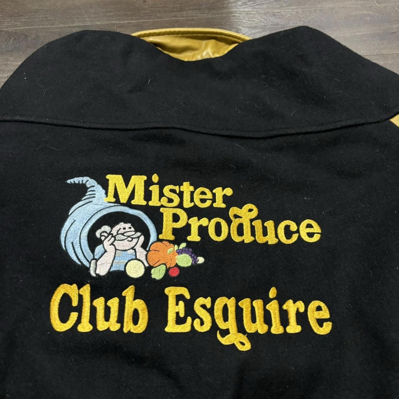 Designer vintage Mr produce club esquire varsity jacket 90s XL Size US XL / EU 56 / 4 - 3 Thumbnail