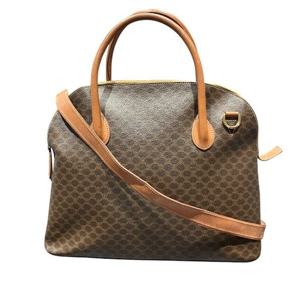 Celine Celine Macadam 2Way Bag M94 Canvas Shoulder Bag M94 in Brown, Women's