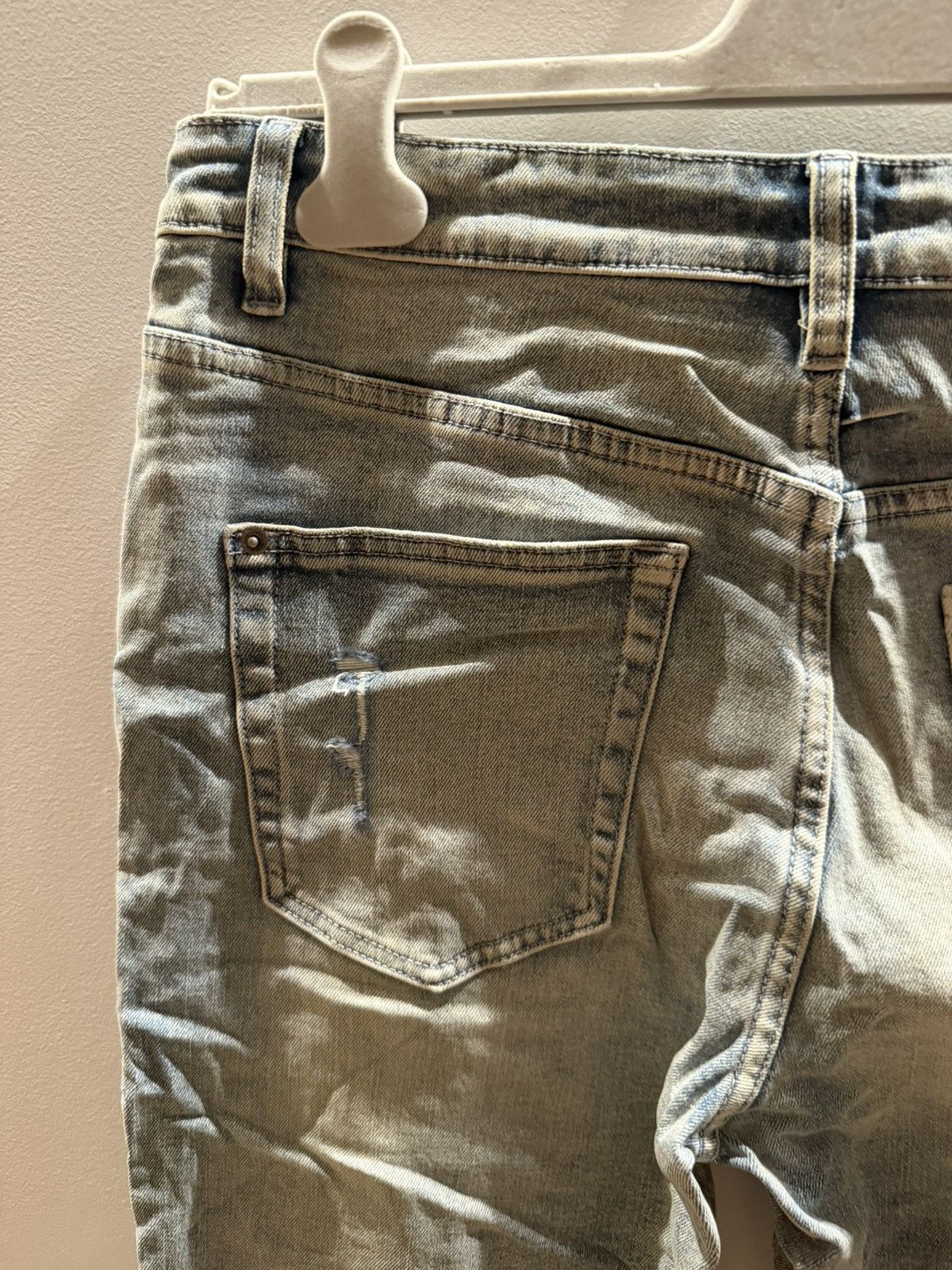 Ksubi Ksubi Chitch Punk Blue Thrashed Jeans Size 32 Size US 32 / EU 48 - 3 Thumbnail