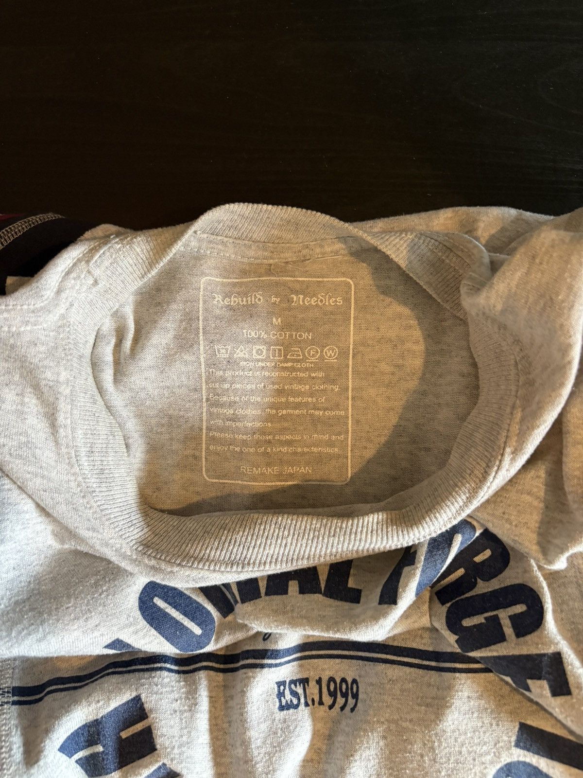 Needles Needles Rebuild 7-Cut Longsleeve – One of One Remake Japan Size US M / EU 48-50 / 2 - 3 Thumbnail