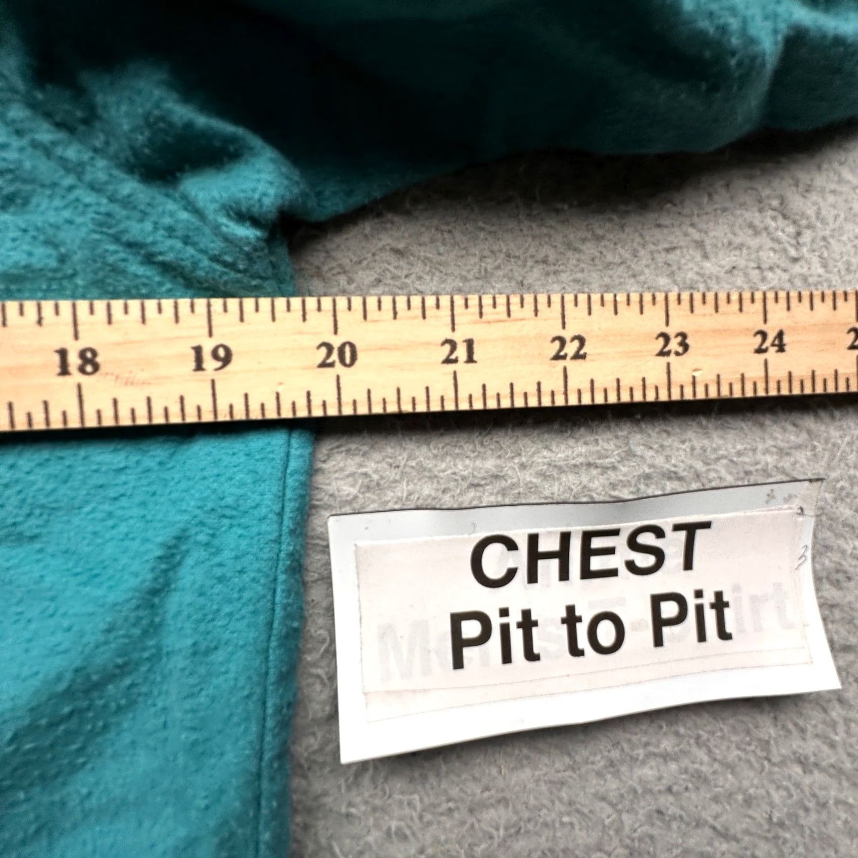 Vintage VINTAGE Woolrich Woman Chamois Flannel Shirt Womens 10 Medium Long Sleeve Teal Green 90s Outdoor Casual Button-Up Women Size M / US 6-8 / IT 42-44 - 5 Thumbnail