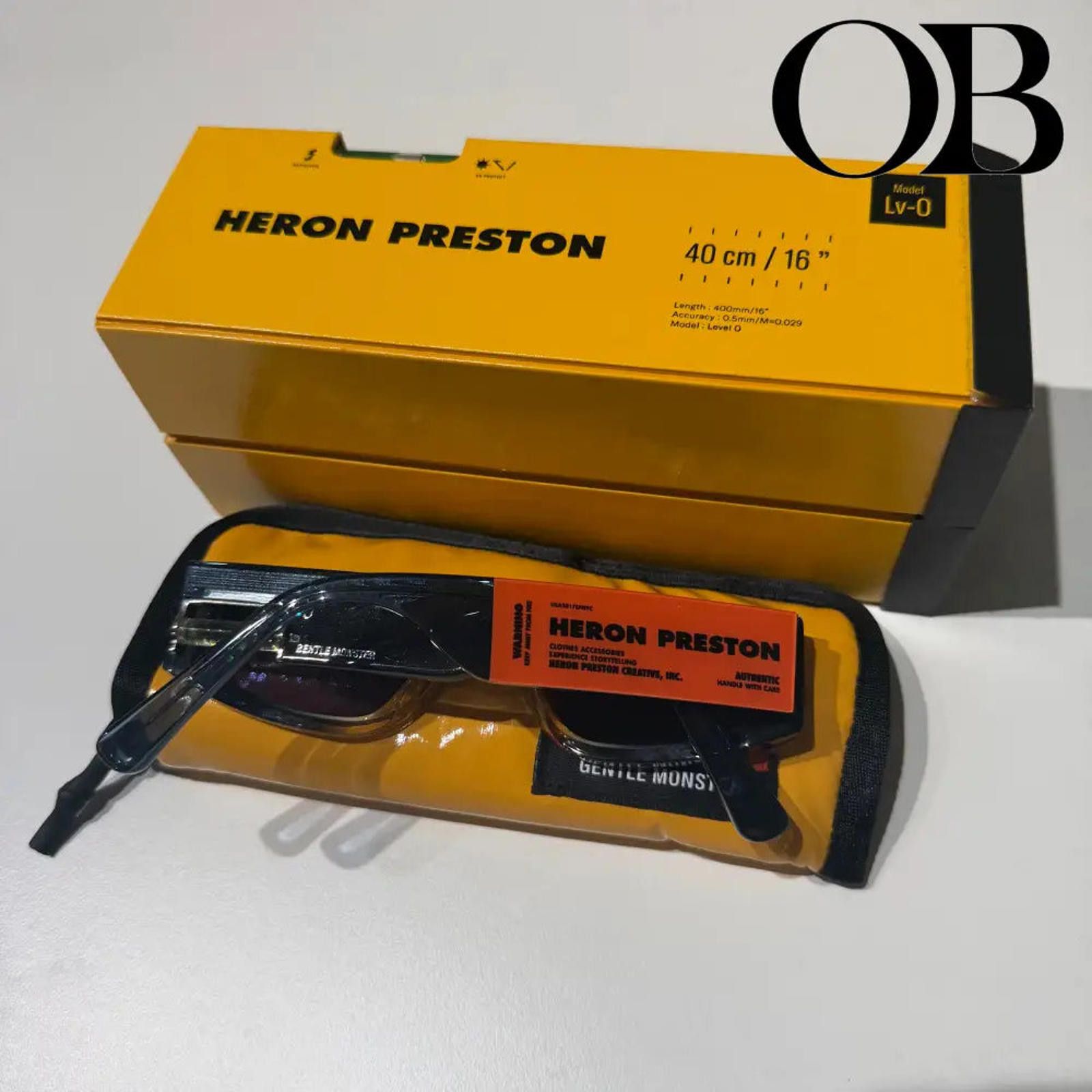 Gentle Monster Gentle Monster X Heron Preston Level 0 Glasses Size ONE SIZE - 3 Thumbnail