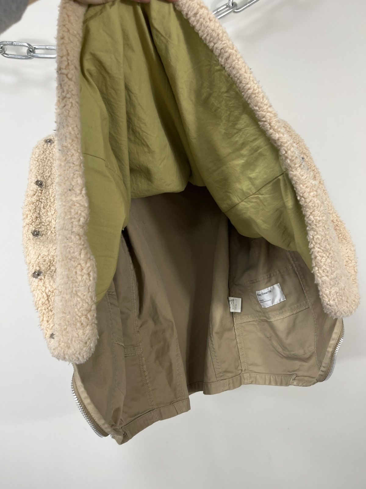 Beams Plus Ray Beams Vintage 2 in 1 Very Rare Zip Avant Garde Jacket Size M / US 6-8 / IT 42-44 - 20 Thumbnail