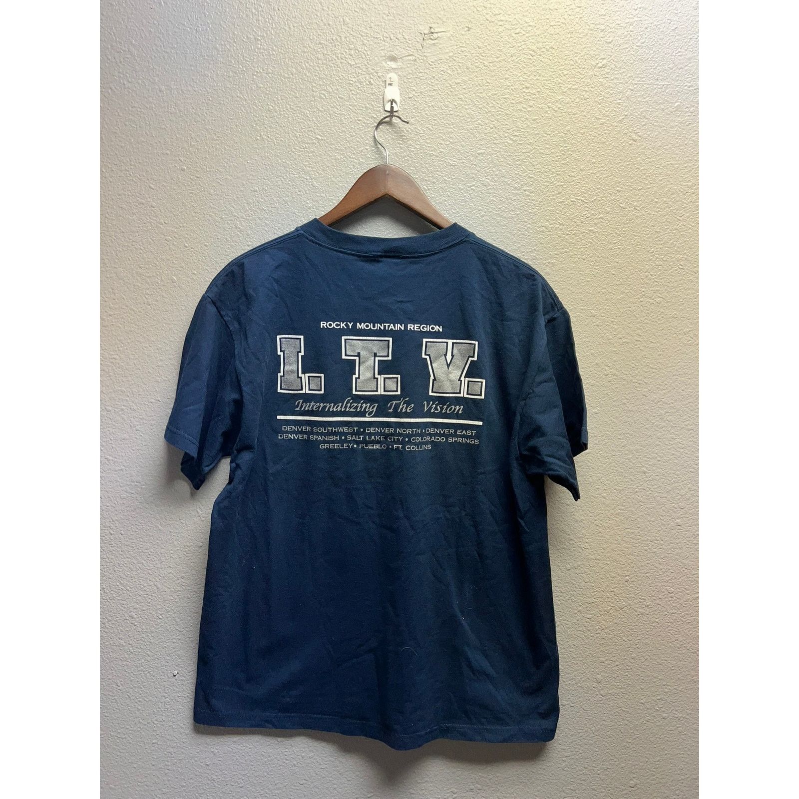 Vintage Vintage ITV Shirt Internalzing The Vision Rocky Mountain M Size US M / EU 48-50 / 2 - 5 Thumbnail