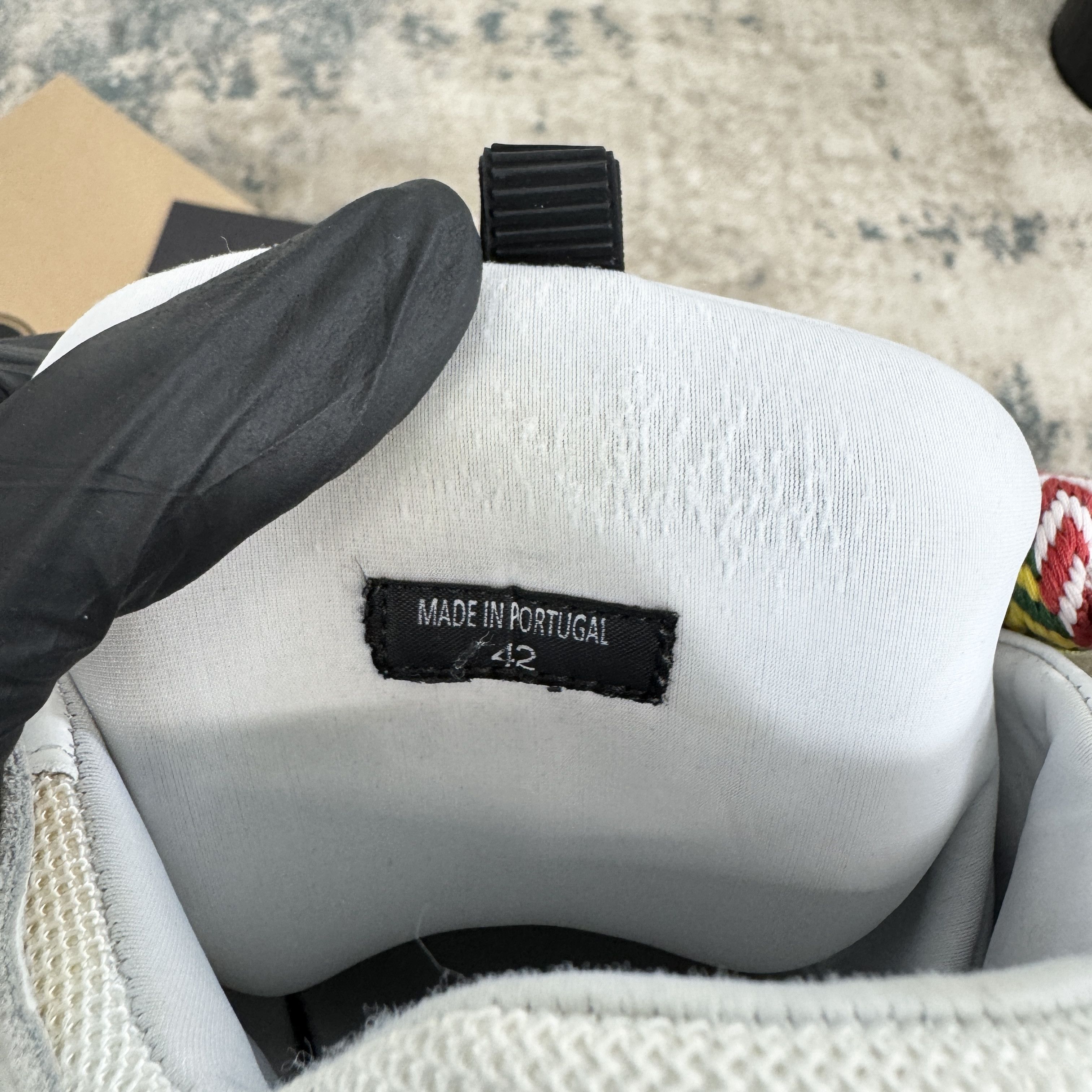 Lanvin Lanvin Curb Low Top Trainers In Grey & Multi RRP £750 Size US 9 / EU 42 - 9 Thumbnail