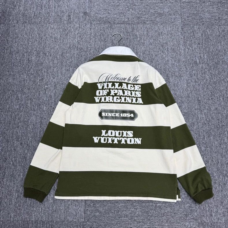 Louis Vuitton Louis Vuitton Fw24 striped print shirt 2501-Nextarrow Size US L / EU 52-54 / 3 - 4 Thumbnail