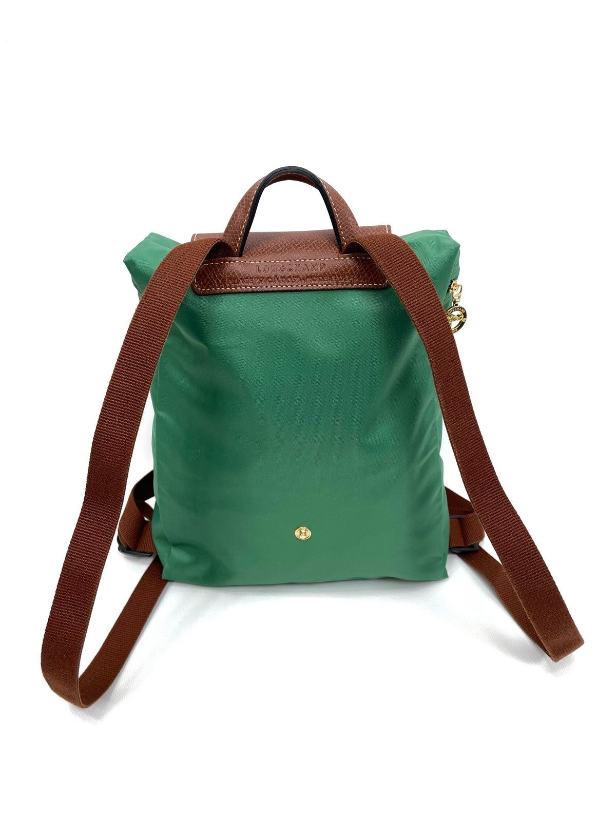 Longchamp Longchamp Paris Le Pliage Green Backpack – Grass Green Size ONE SIZE - 7 Thumbnail
