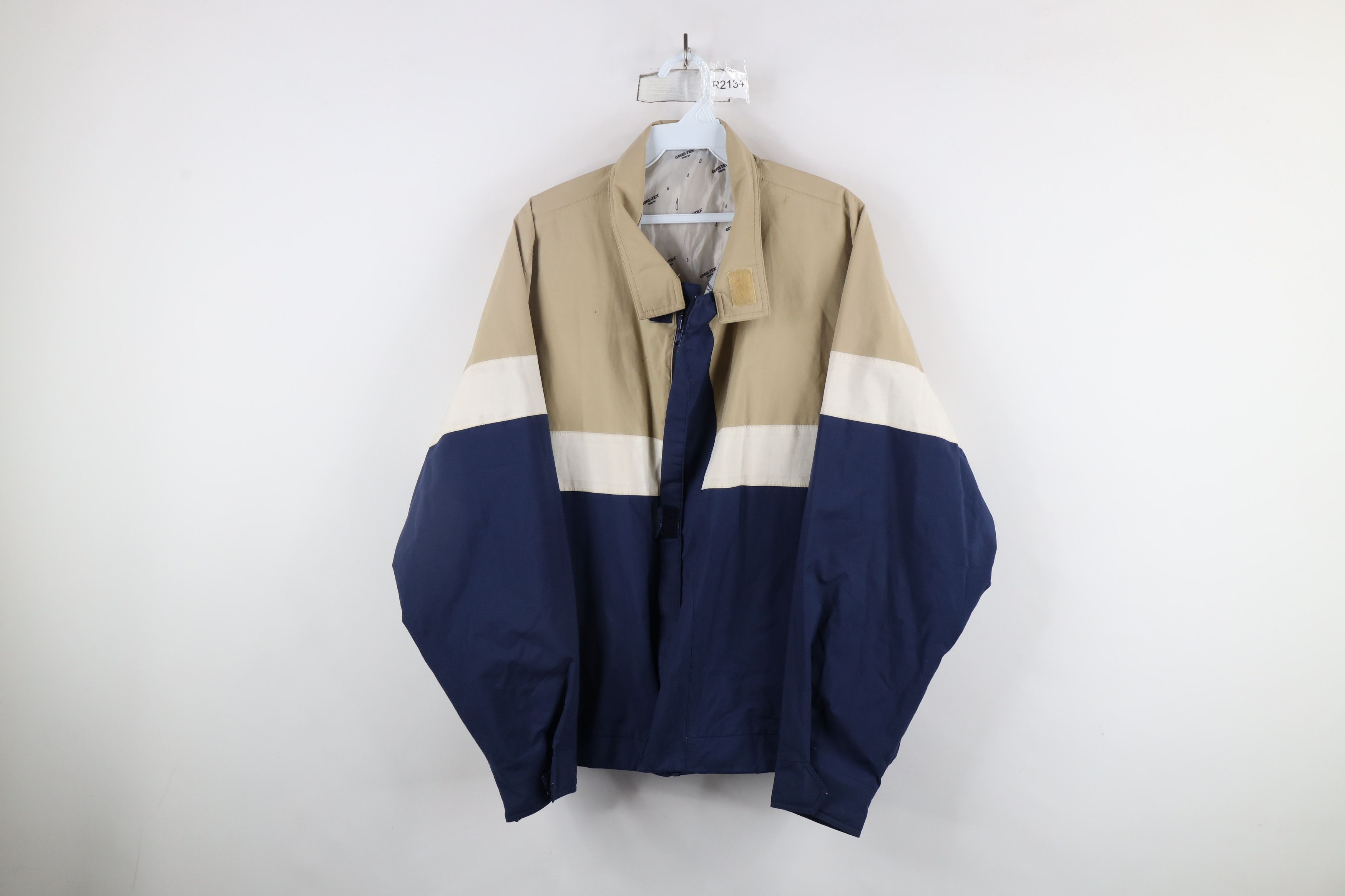 Vintage Vintage 80s 90s Streetwear Goretex Waterproof Bomber Jacket Size US L / EU 52-54 / 3 - 1 Thumbnail