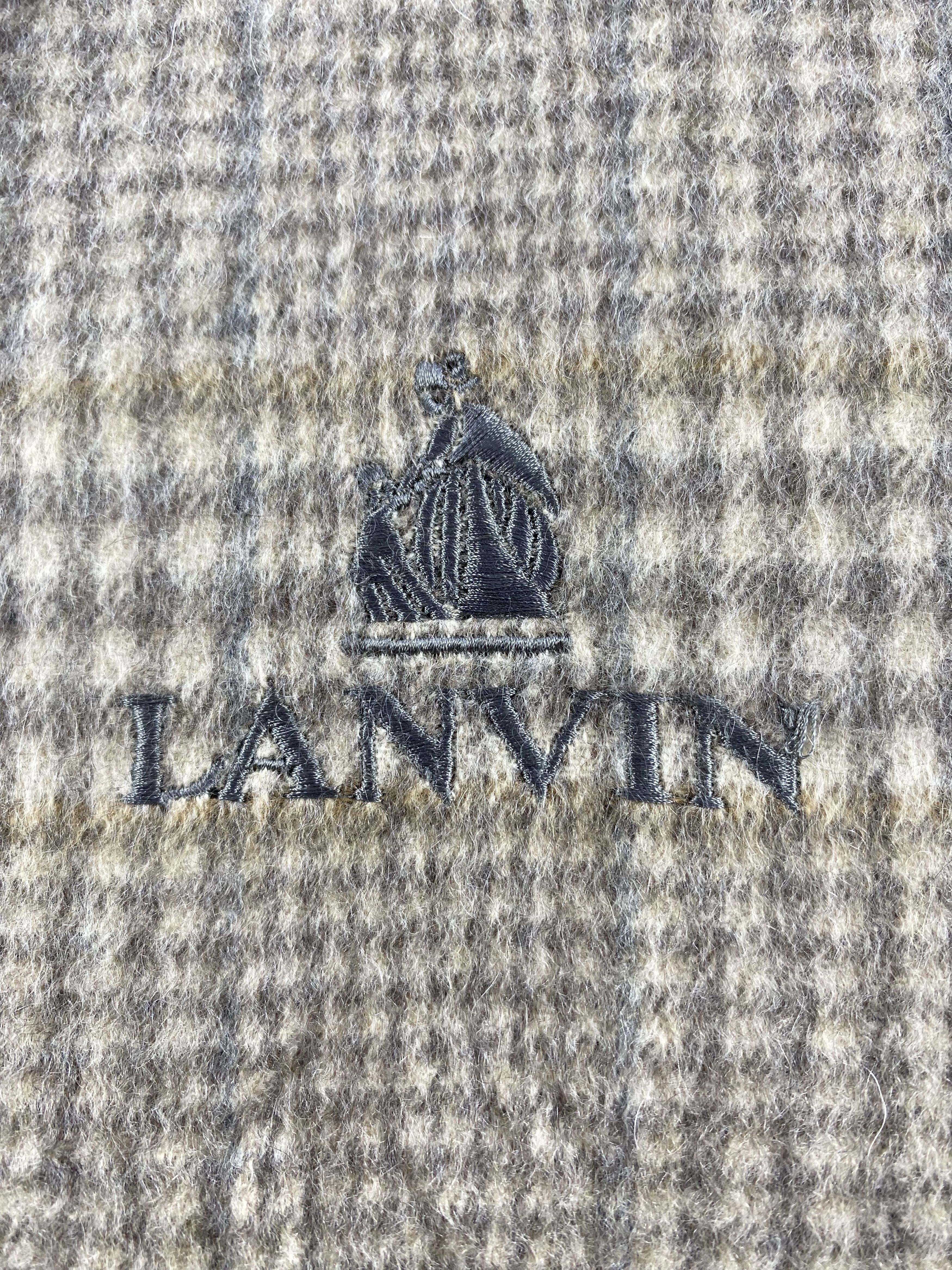 Lanvin × Vintage Lanvin Scarf / Muffler / Neckwear Size ONE SIZE - 2 Thumbnail