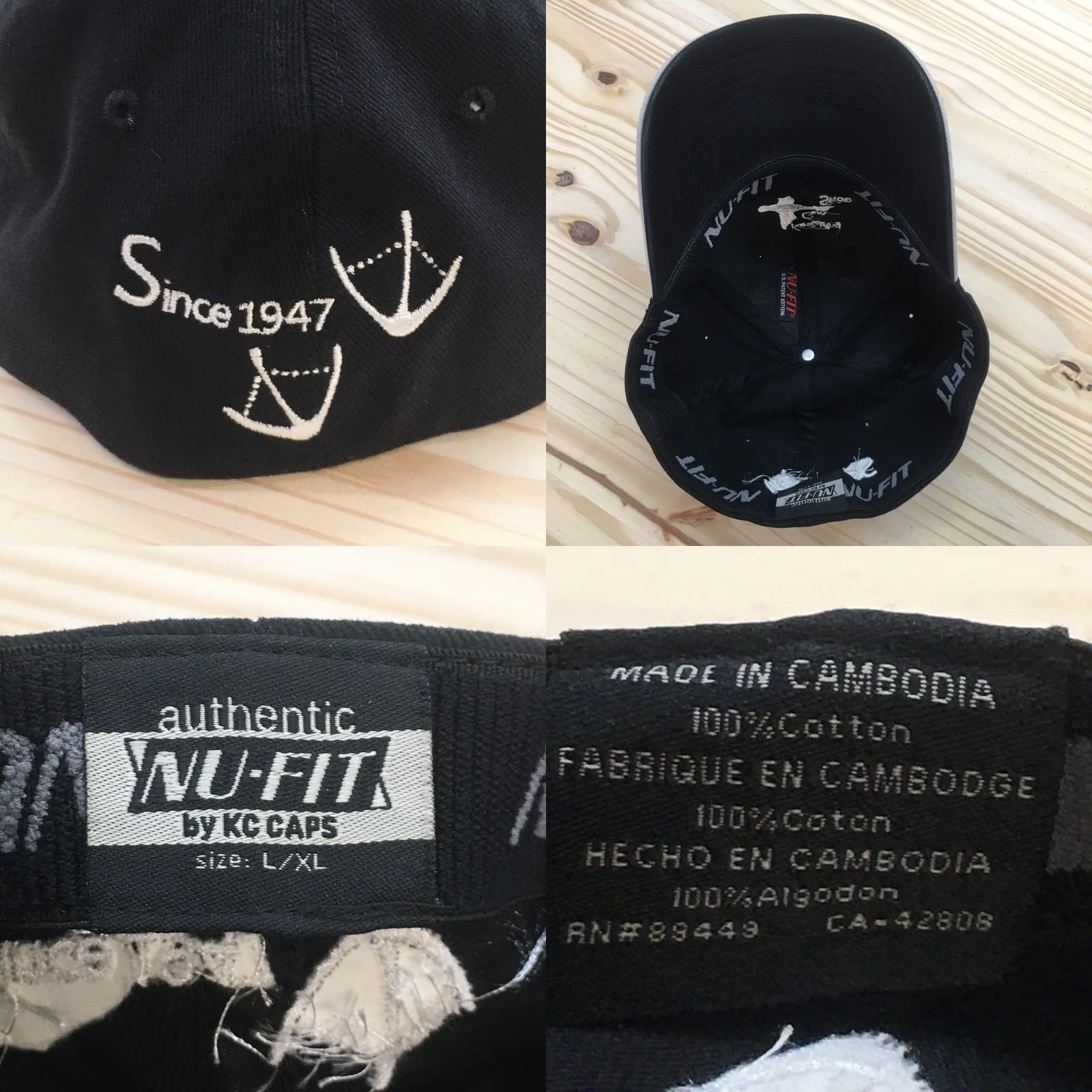 Logo 7 Kesselring Gun Shop Nu Fit Baseball Cap Men Black XL Adjustable Embroidered Logo Size ONE SIZE - 8 Thumbnail