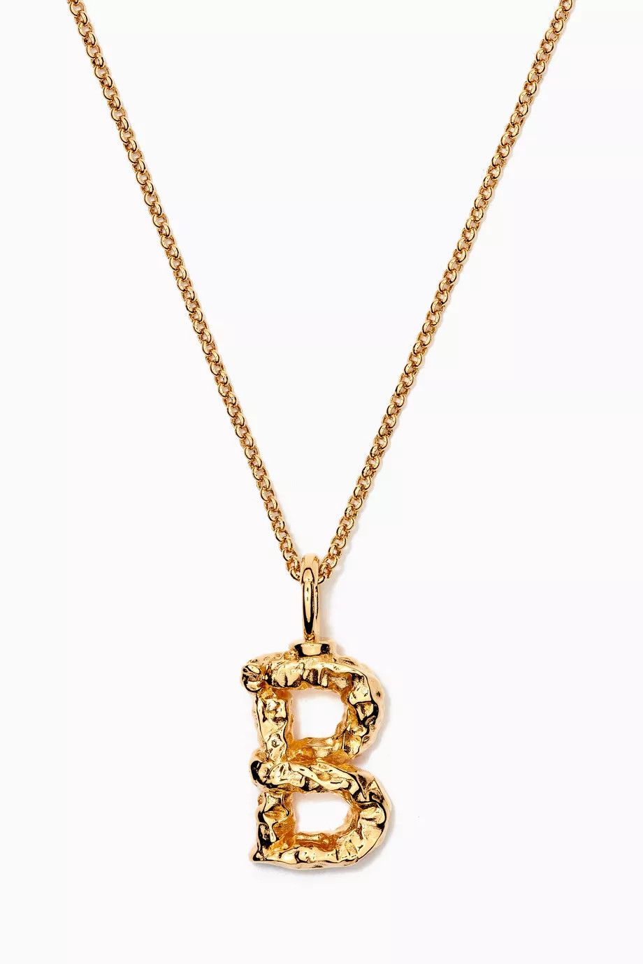 Chloe o1loc1c0425 Size: OS / Alphabet Necklace in Gold Size ONE SIZE - 1 Thumbnail