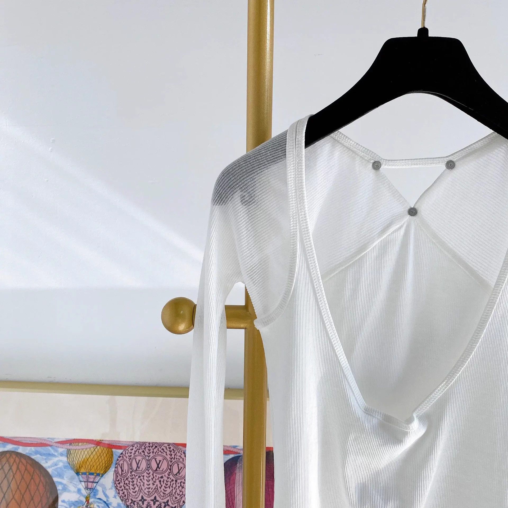 Dion Lee Dion Lee backless white top size S Size S / US 4 / IT 40 - 4 Thumbnail