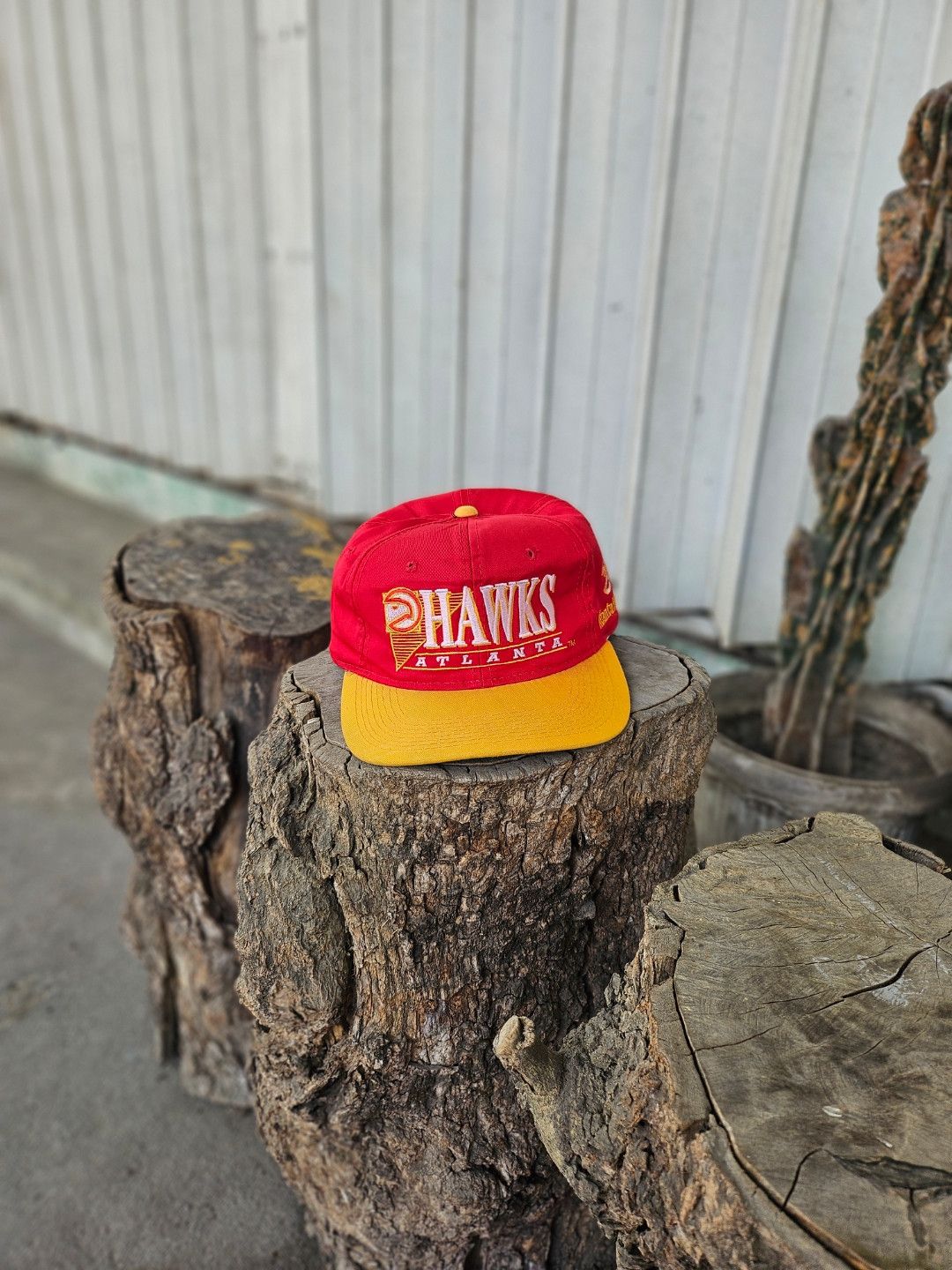 NBA Atlanta Hawks NBA Vintage Hat by YoungAn Size ONE SIZE - 1 Thumbnail