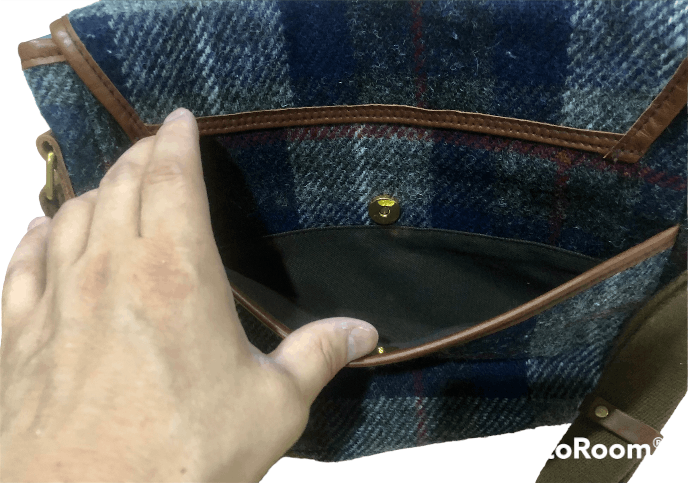 Harris Tweed Harris Tweed X Heming’s Inc Wool Sling Bag Size ONE SIZE - 2 Thumbnail