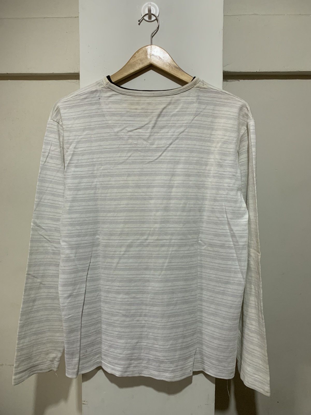 Raf Simons Japanese Double Layer Thruxton Long Sleeve Tee Shirt Size US L / EU 52-54 / 3 - 10 Thumbnail