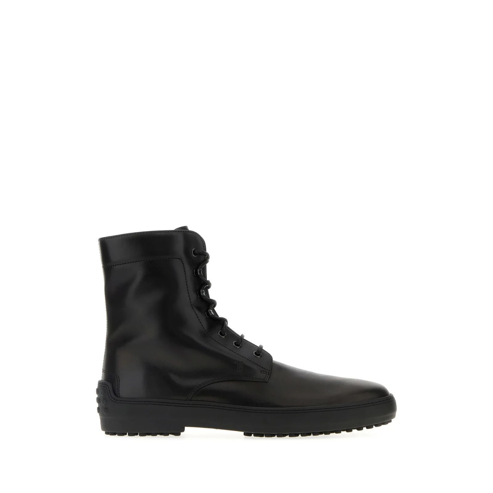 TOD'S Black Leather Ankle Boots New & Authentic (Men's size: