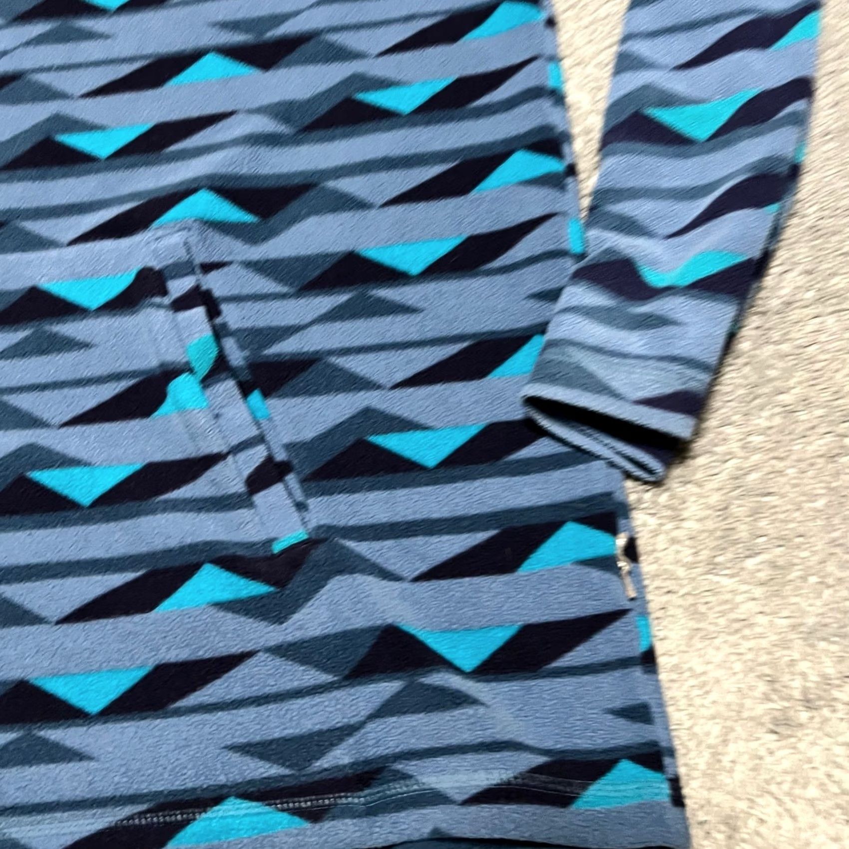 Duluth Trading Company Duluth Trading Fleece Mens 3XL Full Zip Blue Aztec Hoodie Relaxed Fit Blues Mens 3XL Blue Aztec Hoodie Duluth Trading Co. Shirt Size US XXL / EU 58 / 5 - 2 Thumbnail