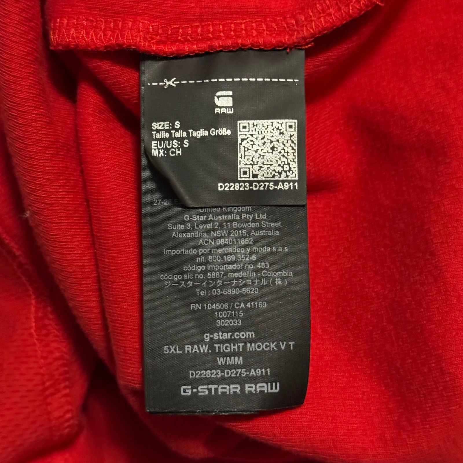 G-Star G Star Raw Women's 5XL RAW Tight Mock V-Neck OVERSIZED Shirt Size XL / US 12-14 / IT 48-50 - 7 Thumbnail