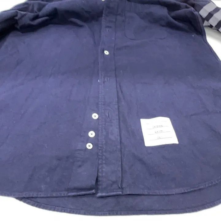 Thom Browne Thom Browne Classic Navy Long Sleeve Shirt -2507 Size US S / EU 44-46 / 1 - 3 Thumbnail