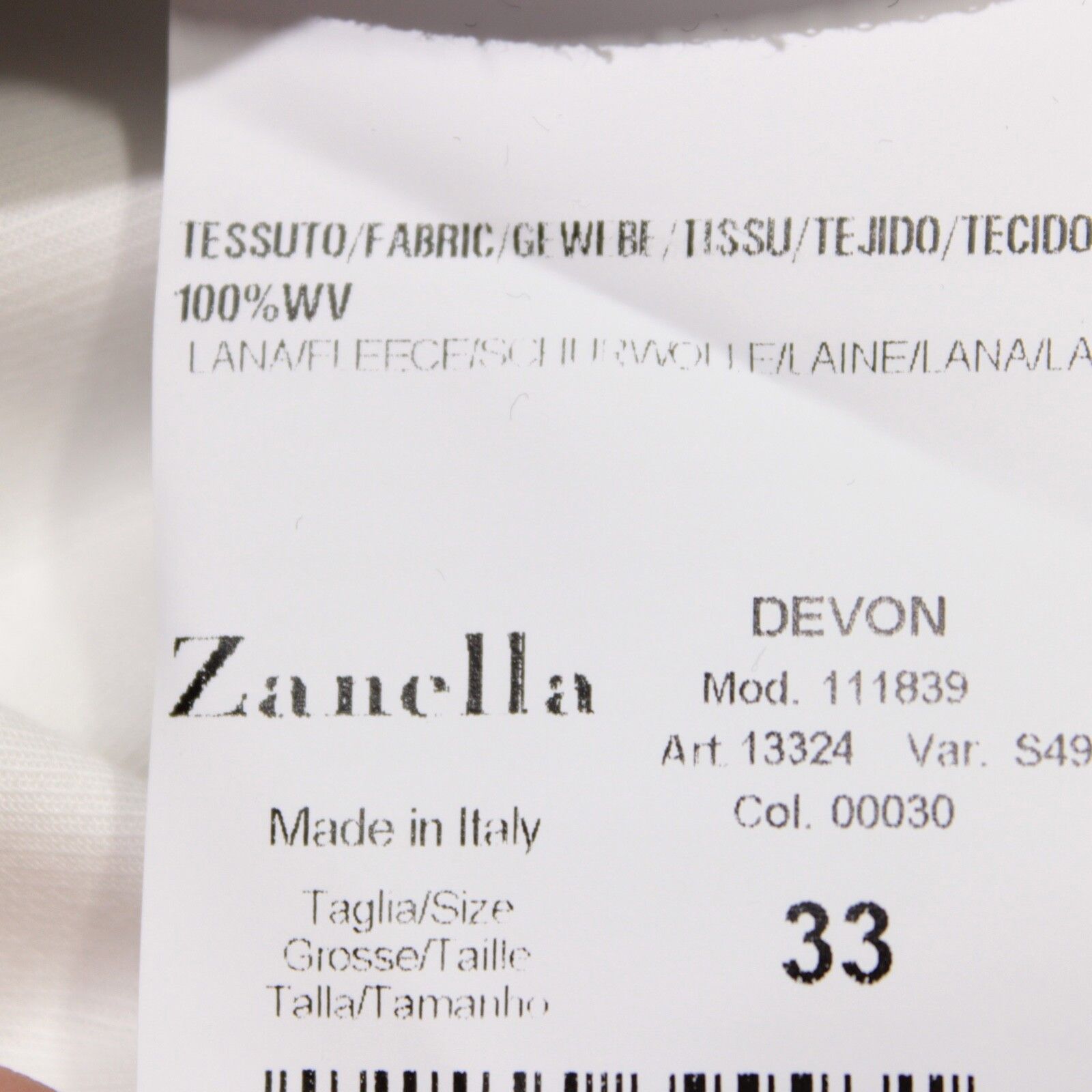 Zanella Zanella New with tags Dress Pants Size 33 US In Black Size US 33 - 7 Thumbnail