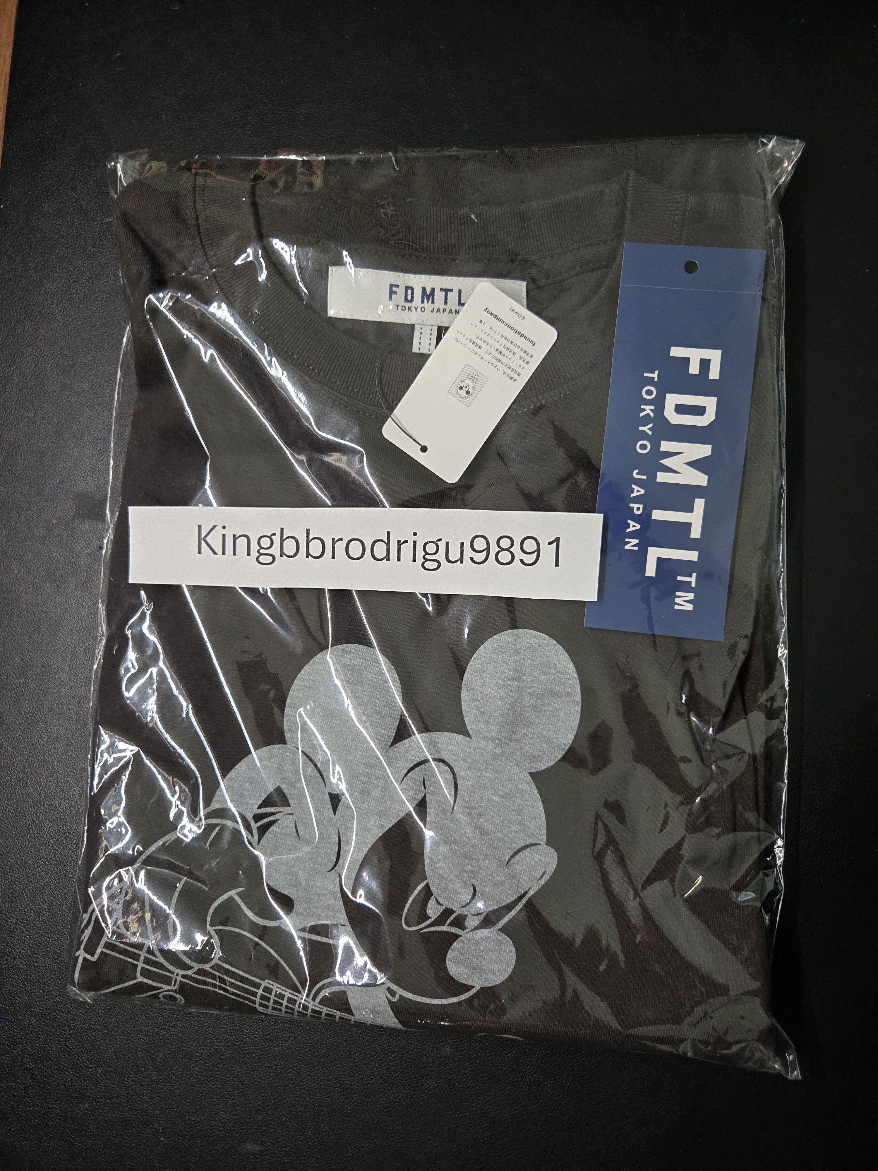 FDMTL FDMTL Disney Collection T shirt Mickey "FIND A WAY" size XL Size US XL / EU 56 / 4 - 2 Thumbnail