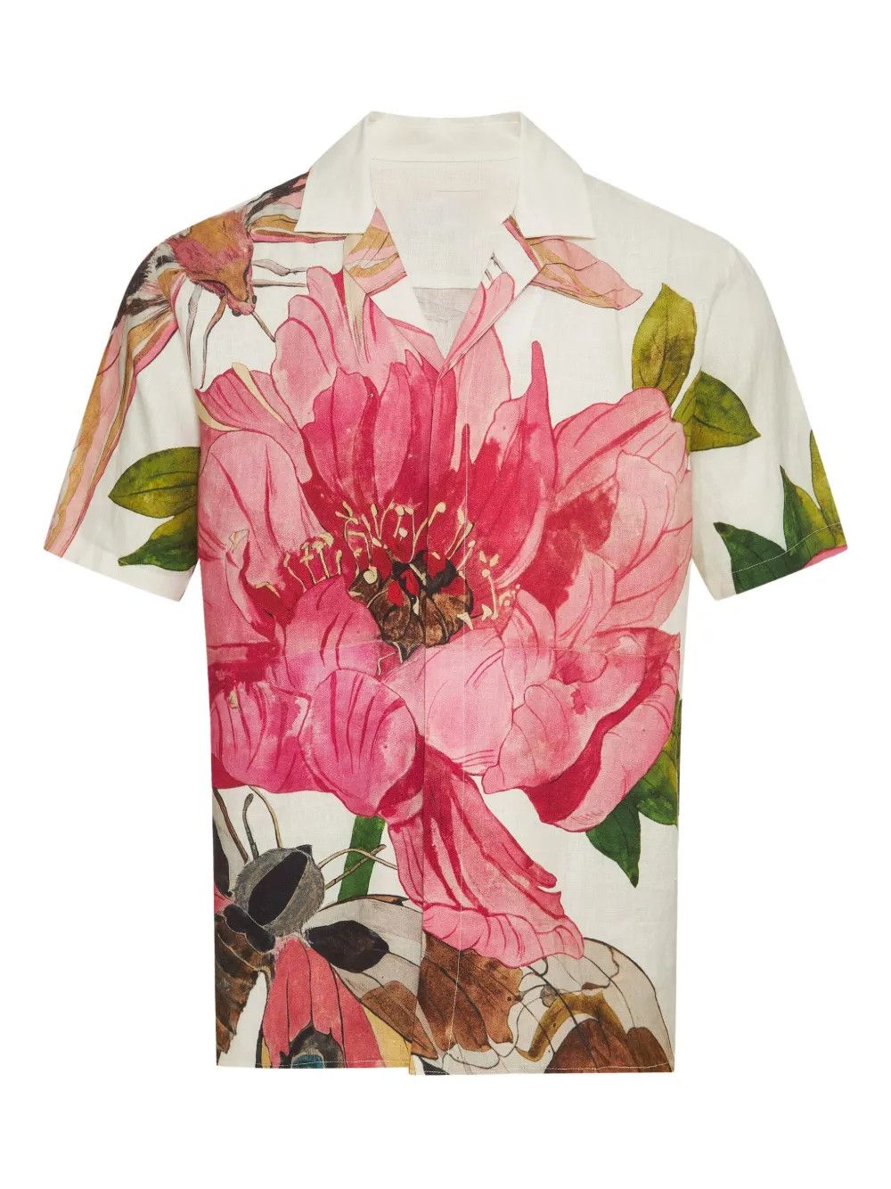 Other Men’s Pink Floral Bowling Shirt Size US S / EU 44-46 / 1 - 1 Thumbnail