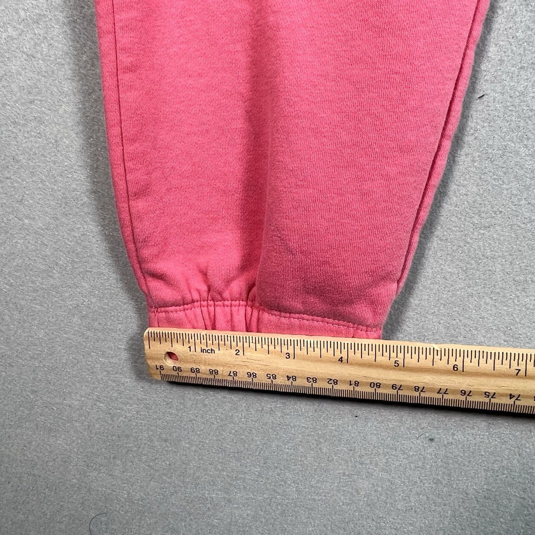 Zara ZARA Athletic Sweatpants Women's Small Pink Drawstring Pocket Activewear Size 24" / US 00 / IT 34 - 5 Thumbnail