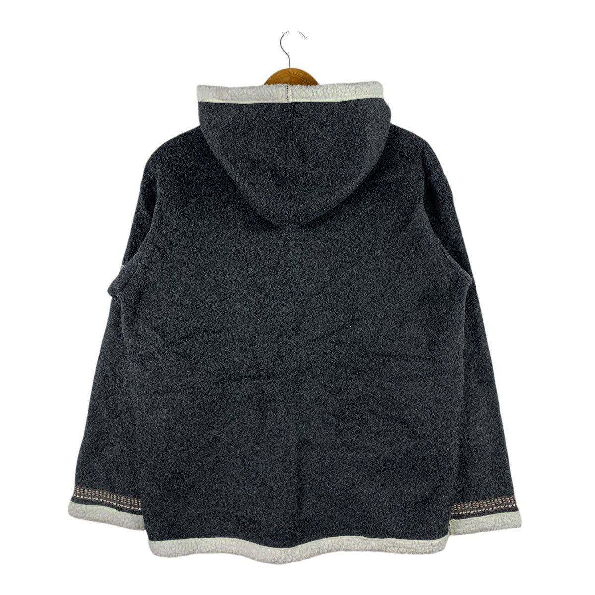 Fila Vintage FILA Deep Pile Sherpa Inside Full Zipper Hoodie Size US L / EU 52-54 / 3 - 7 Thumbnail