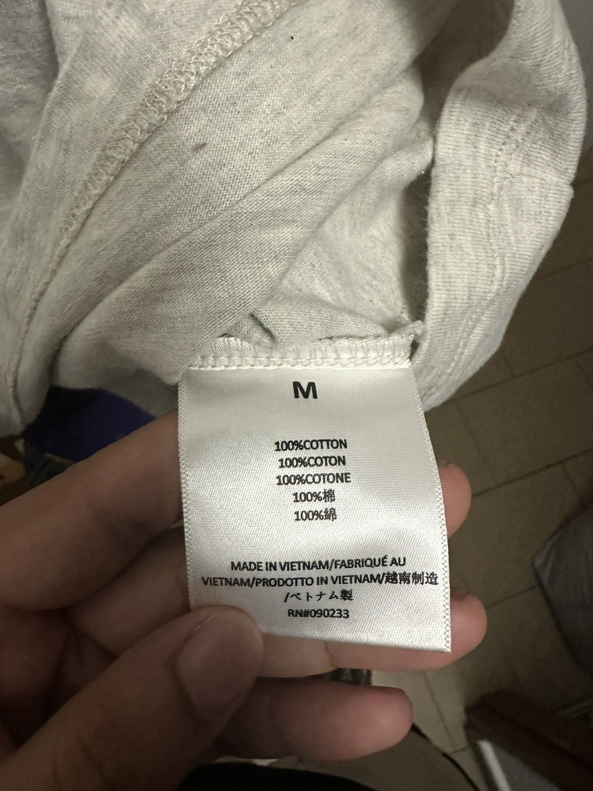 Essentials × Fear of God Fear of God Essentials gray t-shirt Size US M / EU 48-50 / 2 - 4 Thumbnail