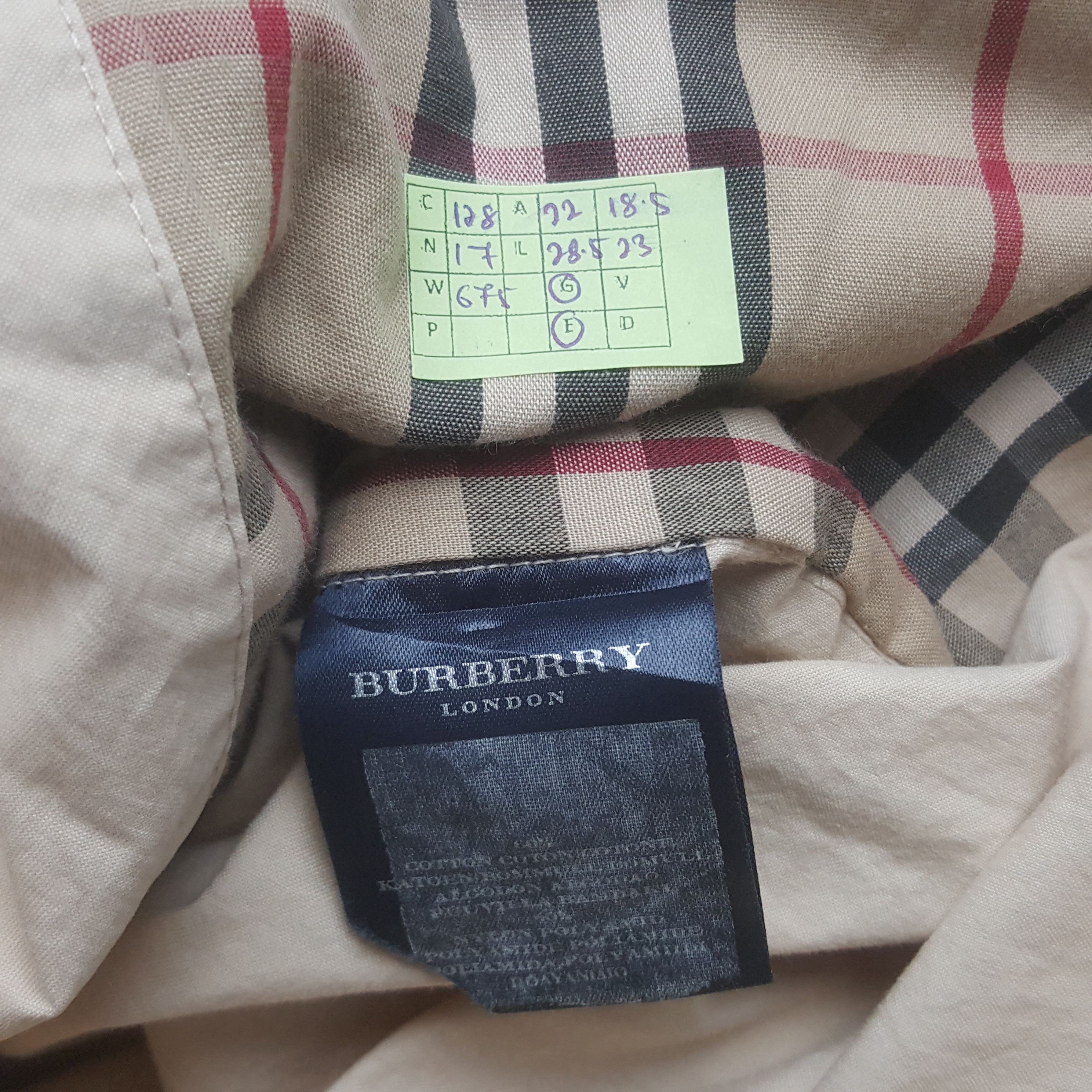 Burberry × Vintage Vintage Burberry London Luxury Brand Jacket Size US M / EU 48-50 / 2 - 8 Thumbnail