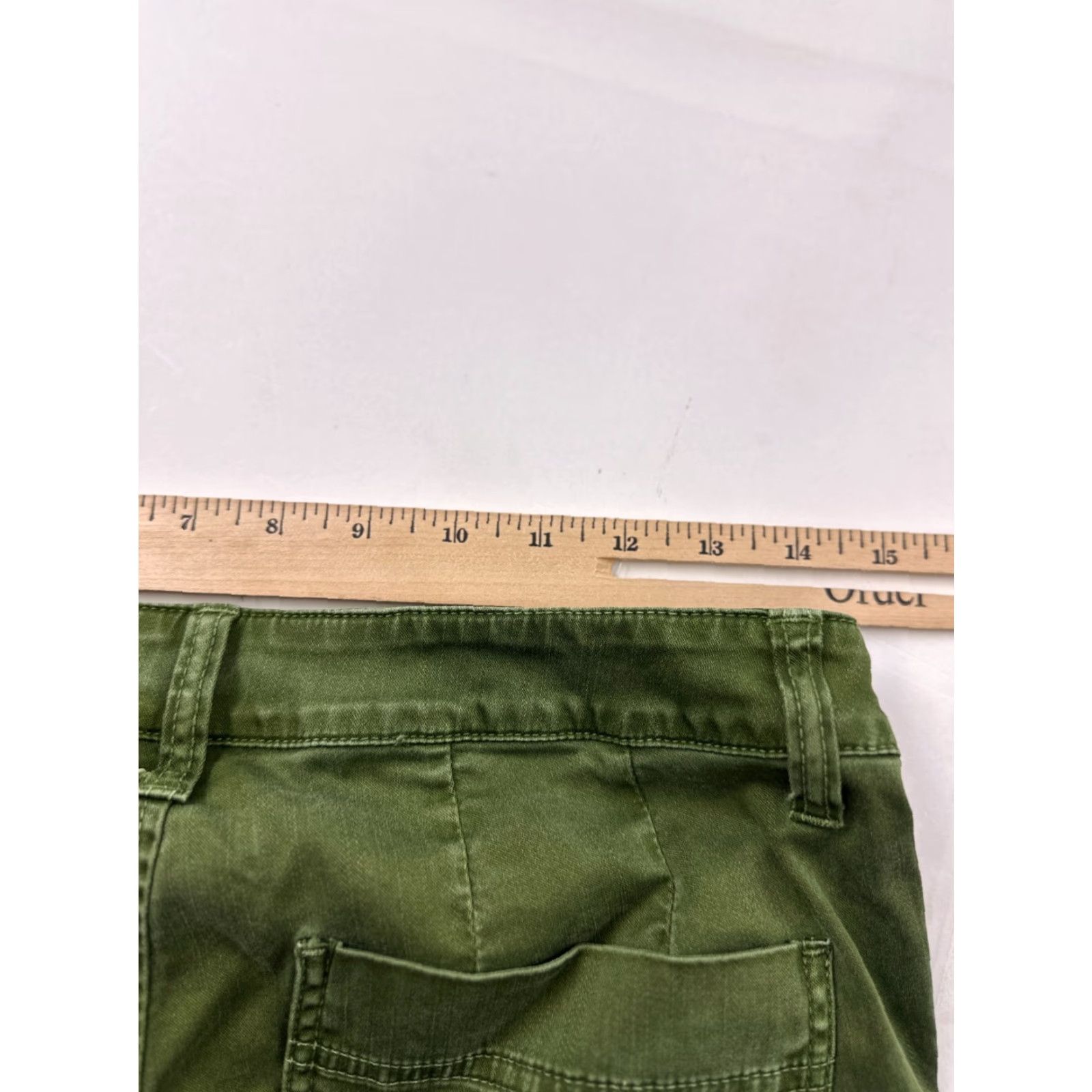 J.Crew J.CREW Jeans Women 29 Green Denim Mid Rise Skinny Pockets Zip Button Inseam 27" Regular 90s? No, keep generic Size 29" - 7 Thumbnail