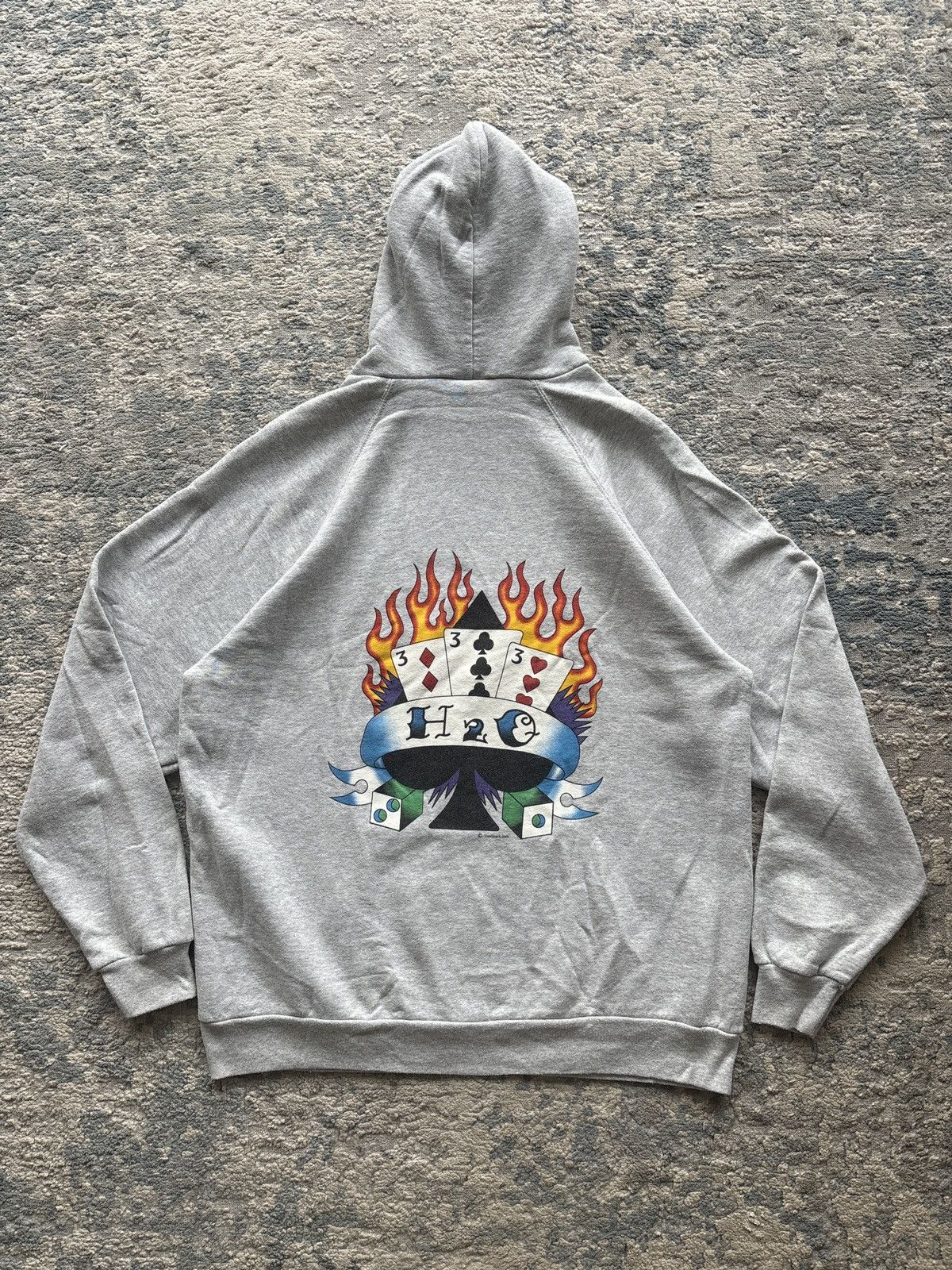 Other Vintage 90s H2O American Hardcore Band Hoodie Size US XL / EU 56 / 4 - 2 Thumbnail
