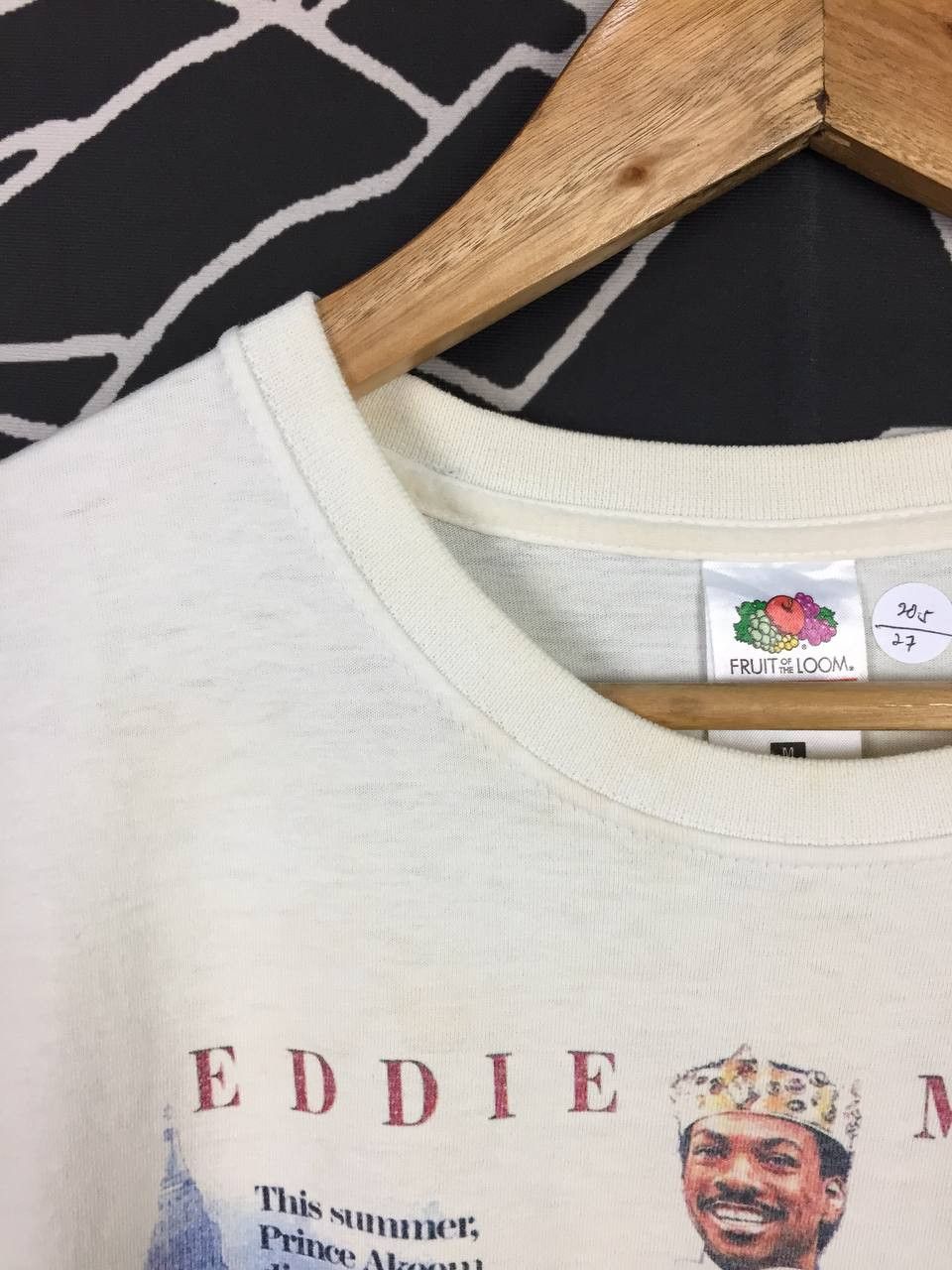 Vintage Coming To America V1 Eddie Murphy Romantic Comedy Movie Tee Size US M / EU 48-50 / 2 - 4 Thumbnail