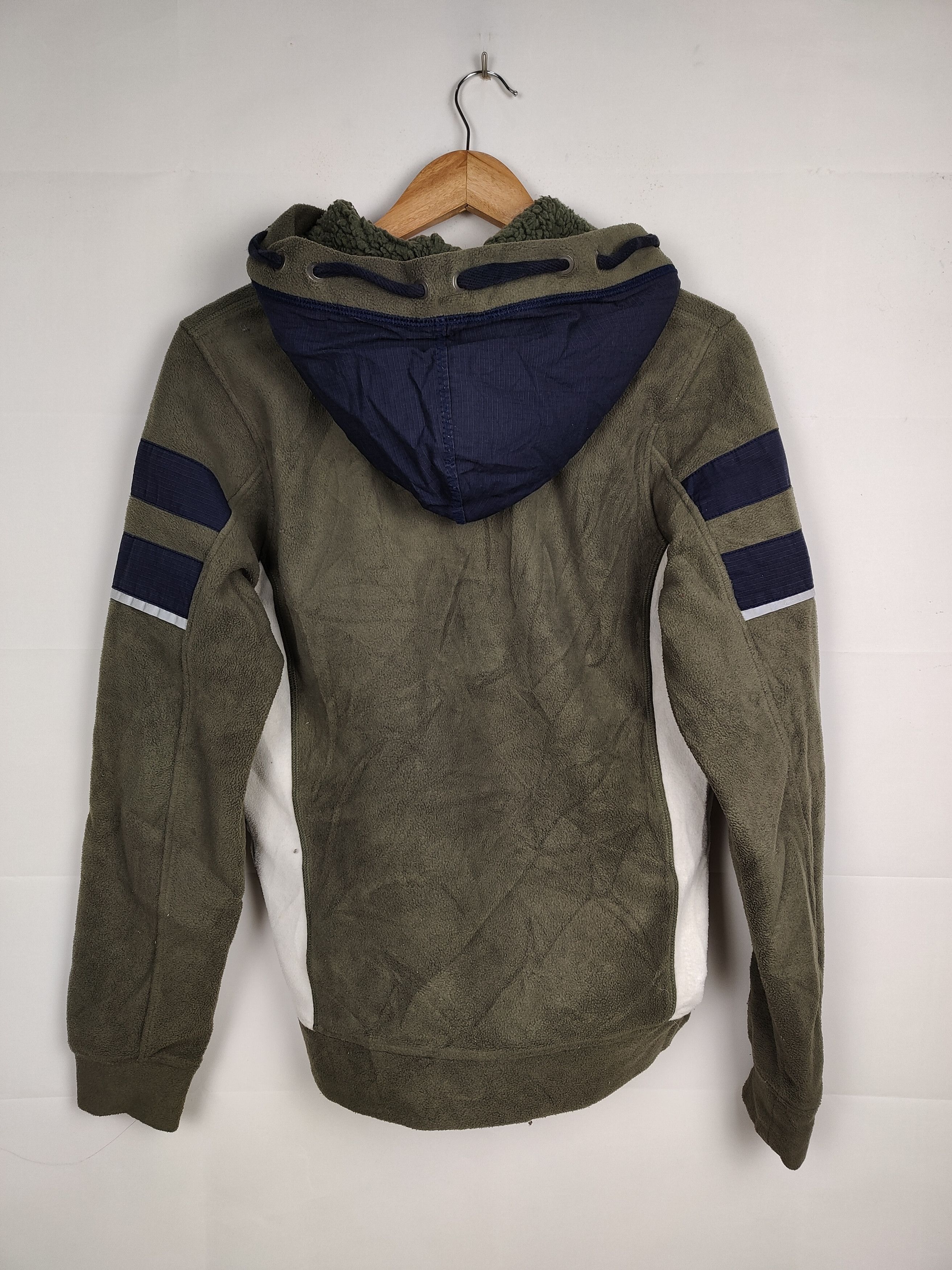 Napapijri × Vintage Vintage Napapijri Jacket Fleece Zipper Hoodie Size US S / EU 44-46 / 1 - 8 Thumbnail