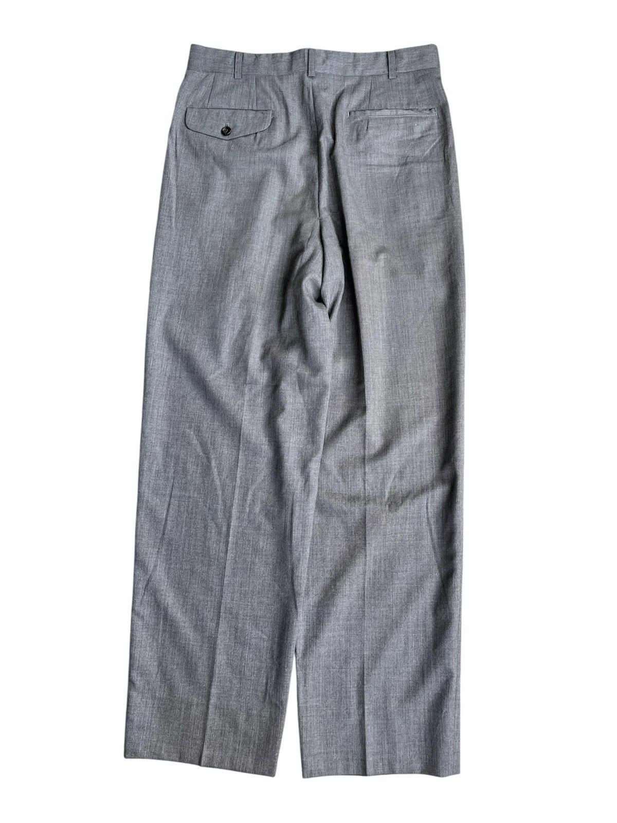 Comme des Garcons Homme AD1989 Comme des Garcons Homme Wool Trouser Pants Size US 32 / EU 48 - 4 Thumbnail