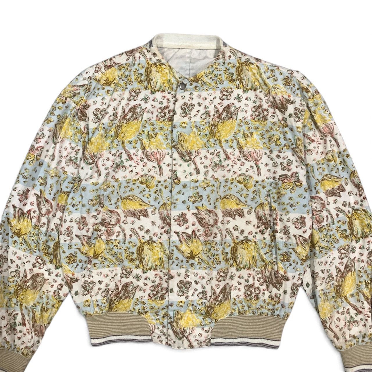 Yohji Yamamoto Yohji Yamamoto Y's For Men Tulip Motif Jacket Size US M / EU 48-50 / 2 - 2 Thumbnail