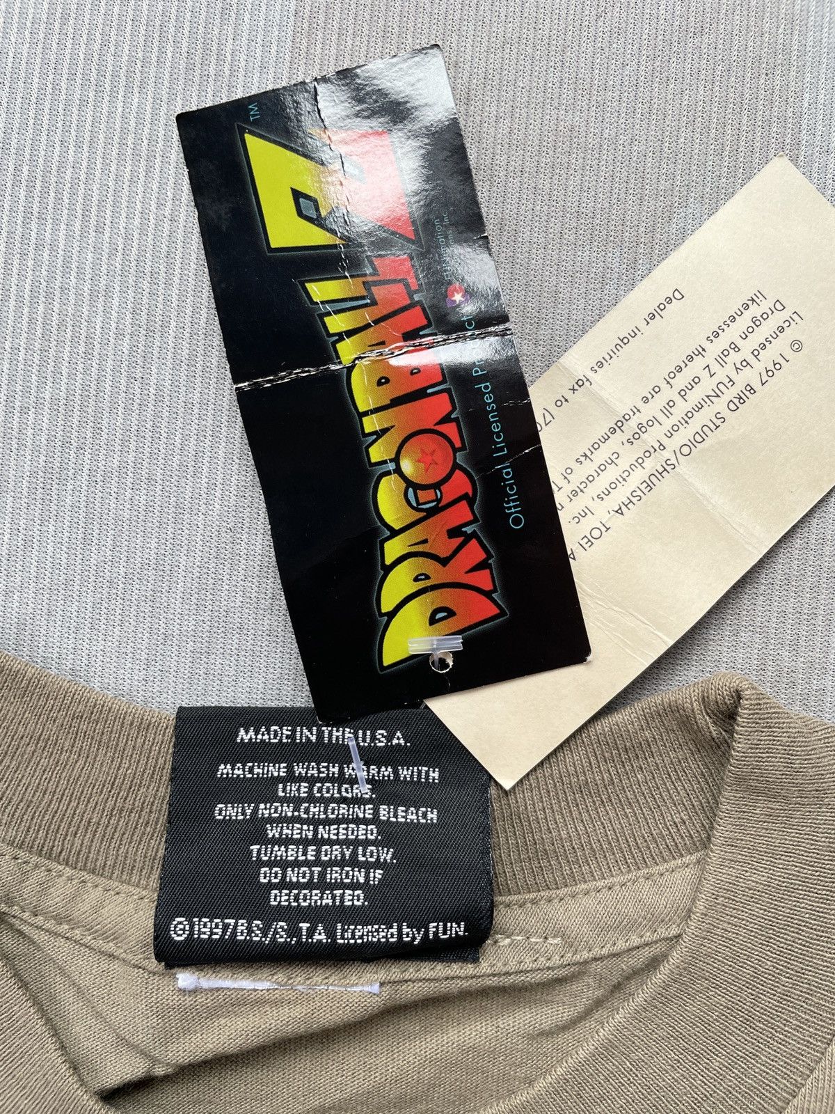 Vintage 1997 Vintage Dragon Ball Z Saiyan Saga Size US S / EU 44-46 / 1 - 13 Thumbnail