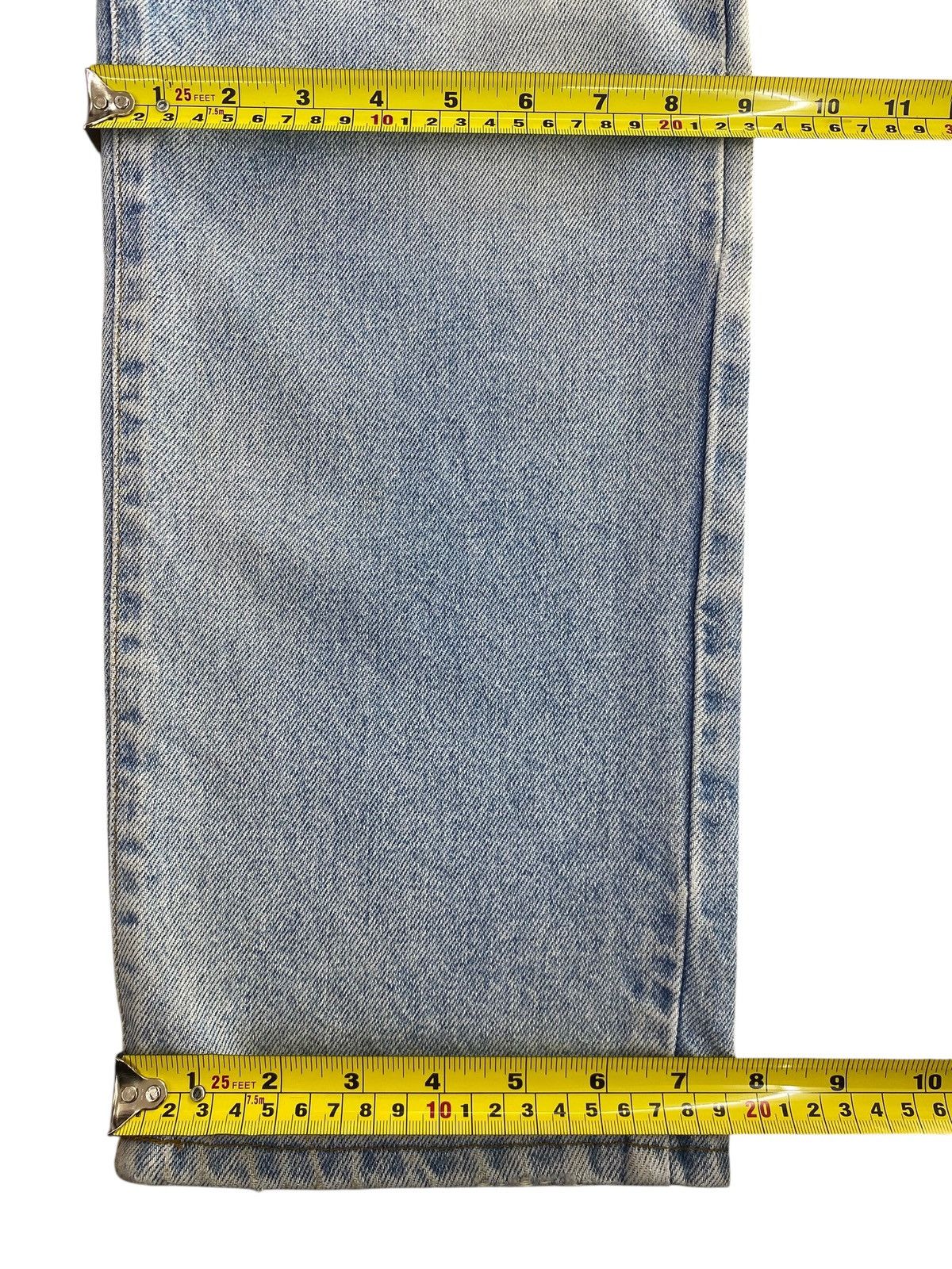 Japanese Brand Liberto Acid Light Wash Style Straight Leg Jeans Size US 28 / EU 44 - 9 Thumbnail