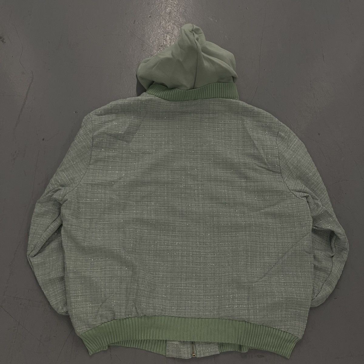 Cleioner Seafoam oversized Tweed bomber Special Size US S / EU 44-46 / 1 - 3 Thumbnail