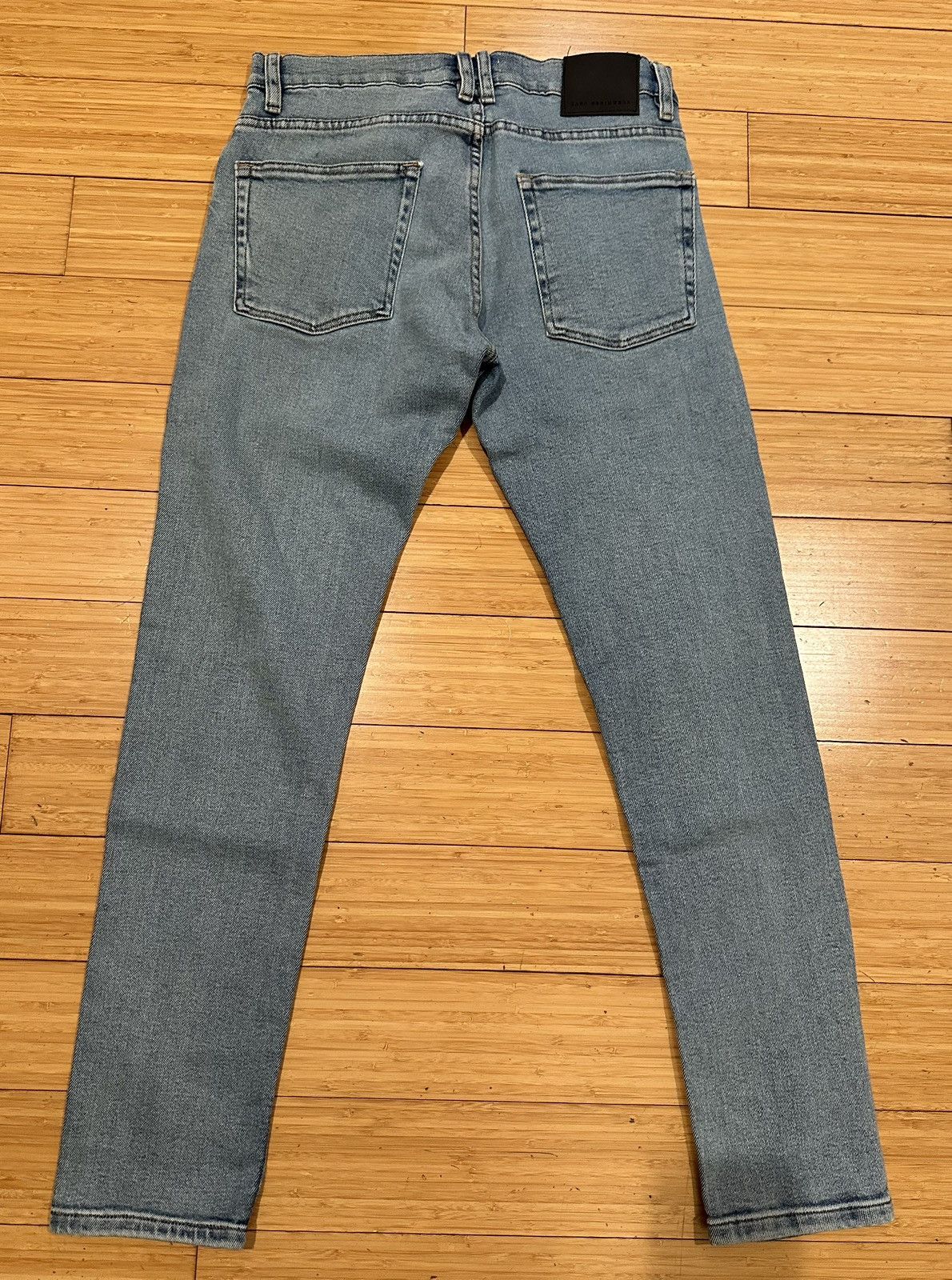Zara Zara Slim Washed Blue Jeans Size 31 Size US 31 - 3 Thumbnail