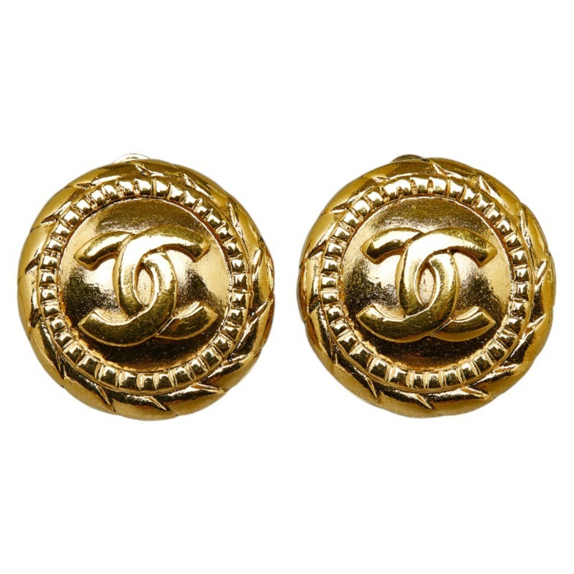 Chanel Chanel Coco Mark earring Size ONE SIZE - 1 Thumbnail