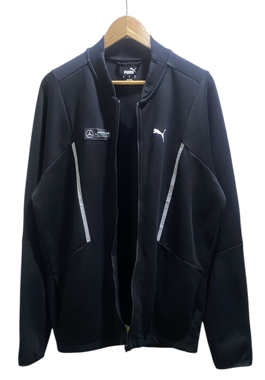 Formula 1 Puma Mercedes AMG Petronas Sweat Jacket Formula 1 Size US L / EU 52-54 / 3 - 3 Thumbnail