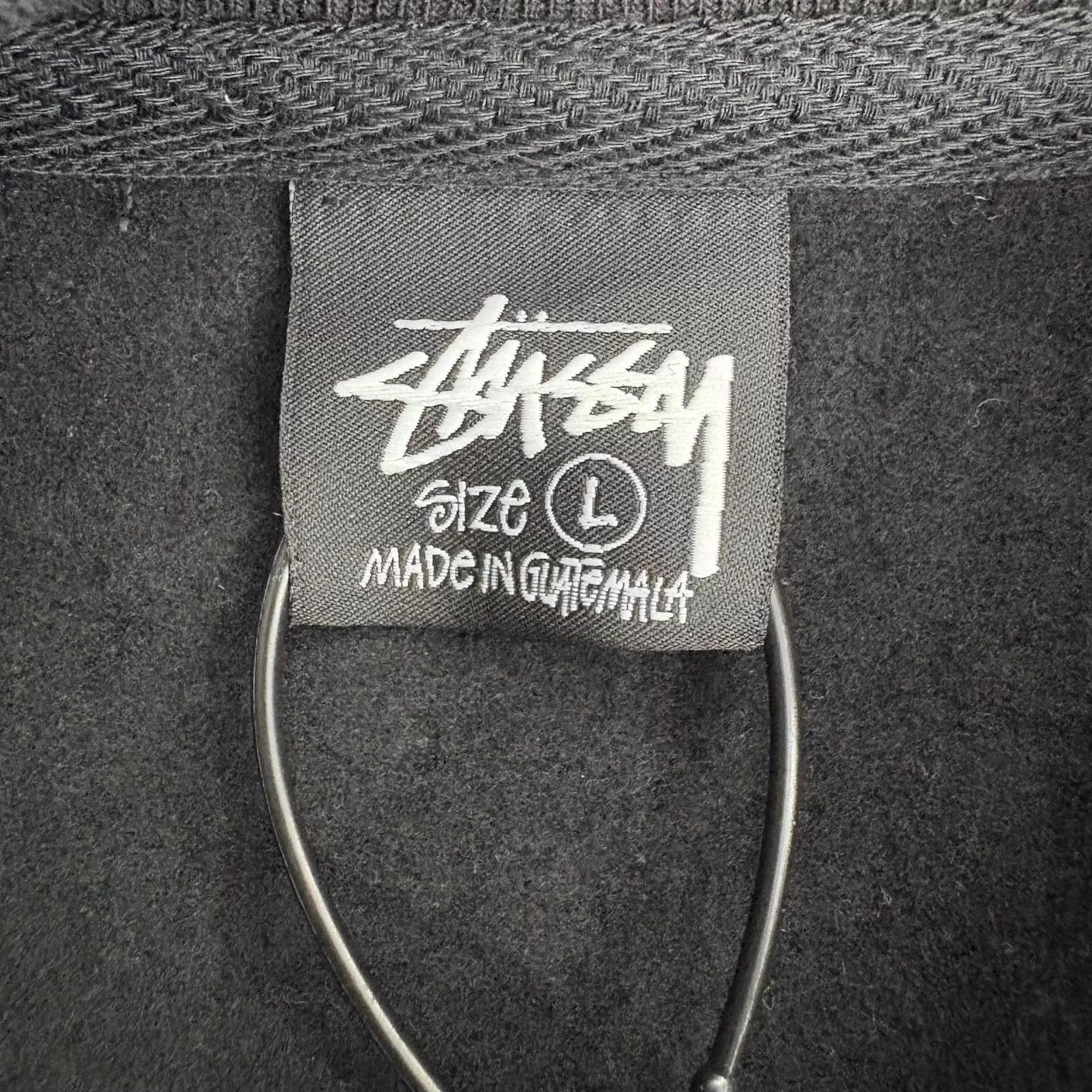 Stussy Stussy men's black crewneck logo pullover L Size US L / EU 52-54 / 3 - 3 Thumbnail