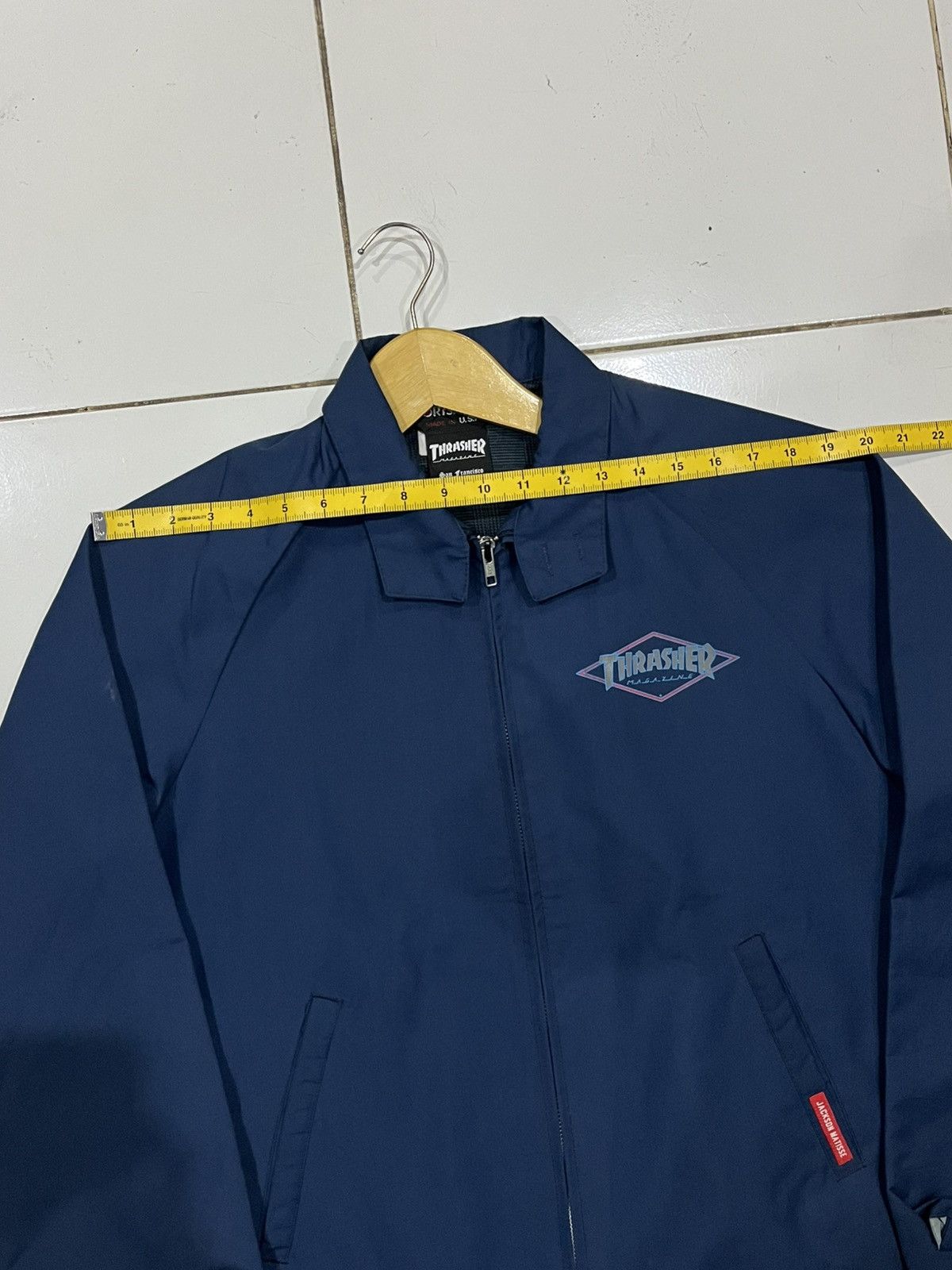 Thrasher × Vintage Vintage Thrasher Magazine Jackson Mattise Big Logo Jacket Size US S / EU 44-46 / 1 - 15 Thumbnail