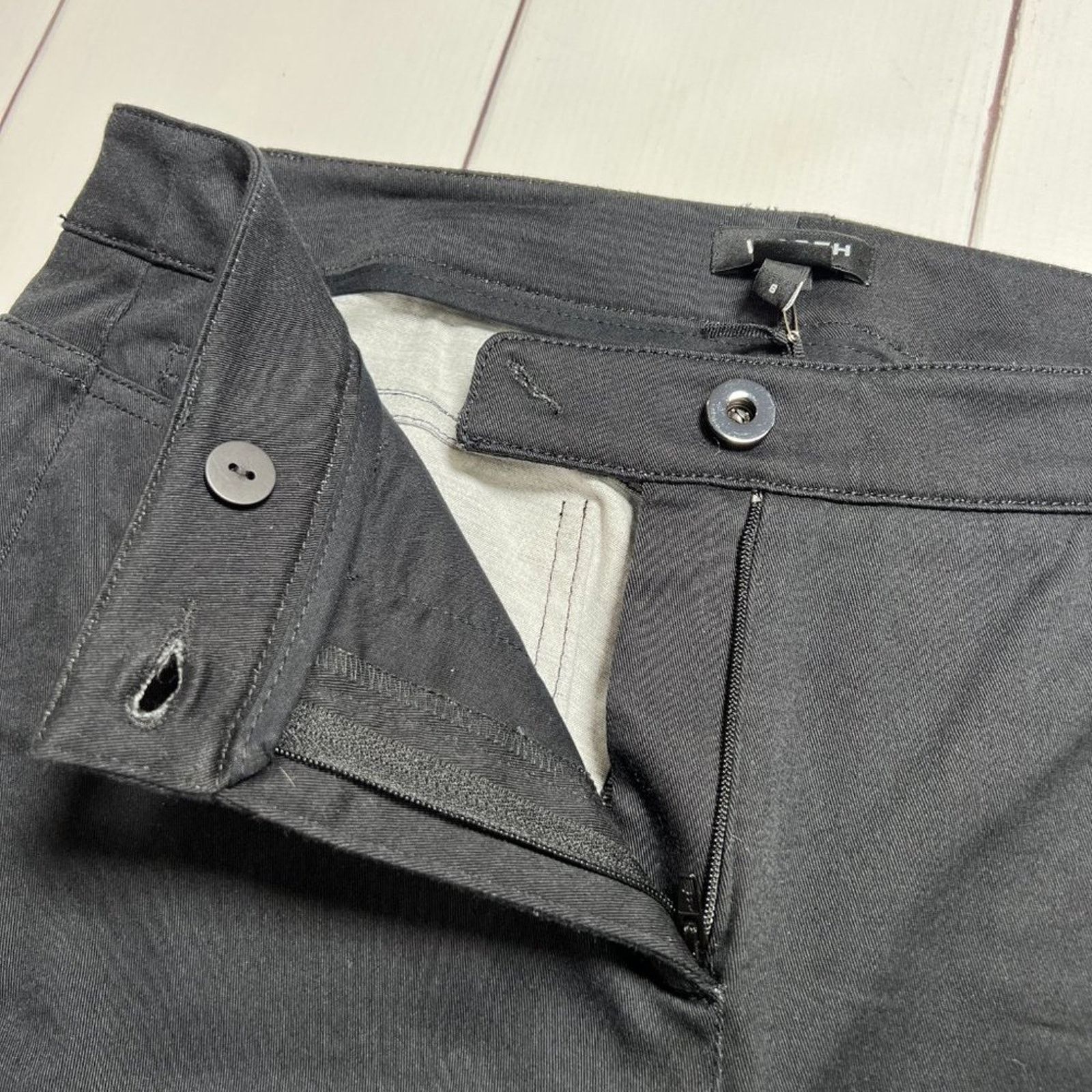 Other Worth New York Alana Pant Black Graffiti Stripe Size 6 NWT Size 28" / US 6 / IT 42 - 6 Thumbnail