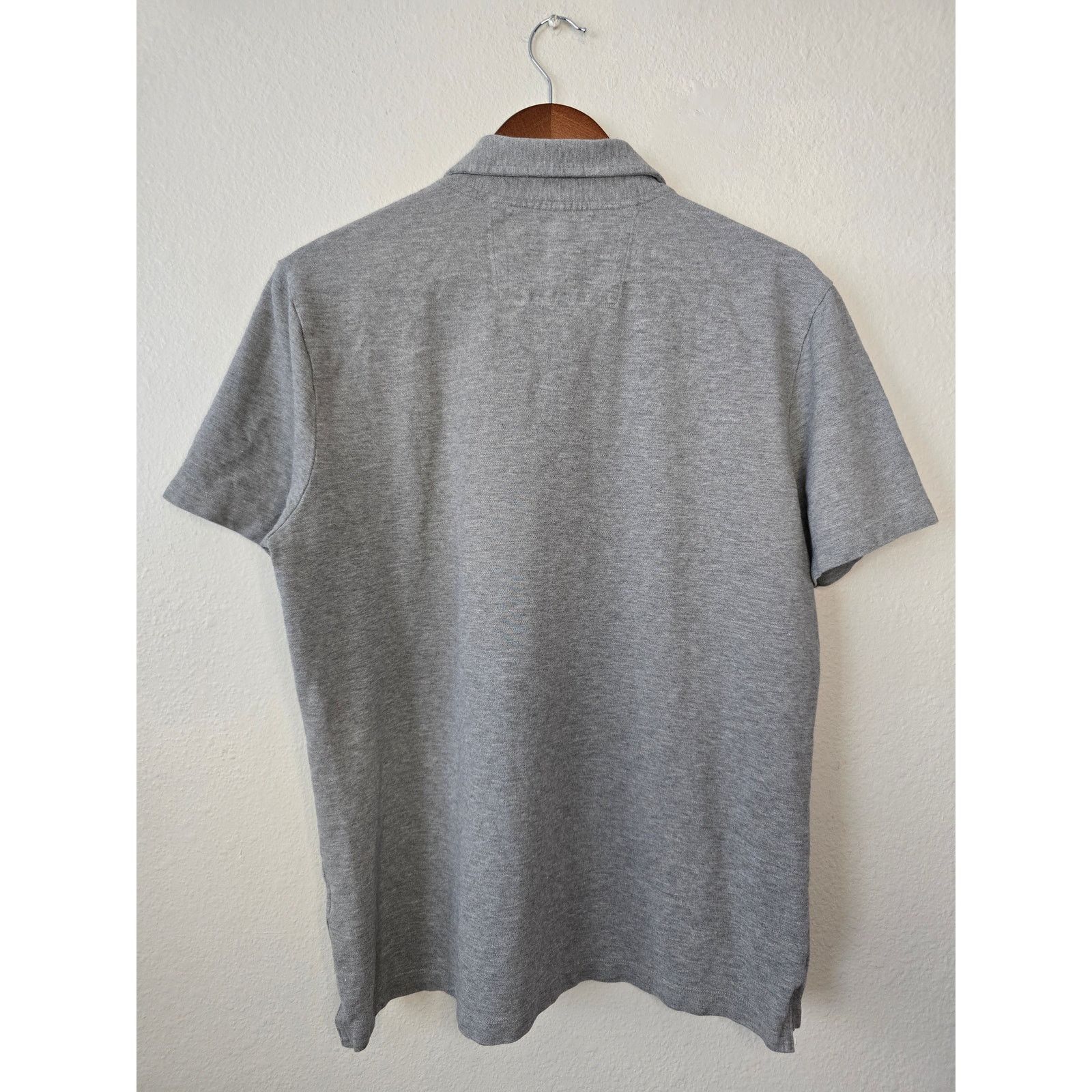 Banana Republic Banana Republic Polo Mens Striped Gray Pique Polo XL Shirt Size US L / EU 52-54 / 3 - 4 Thumbnail