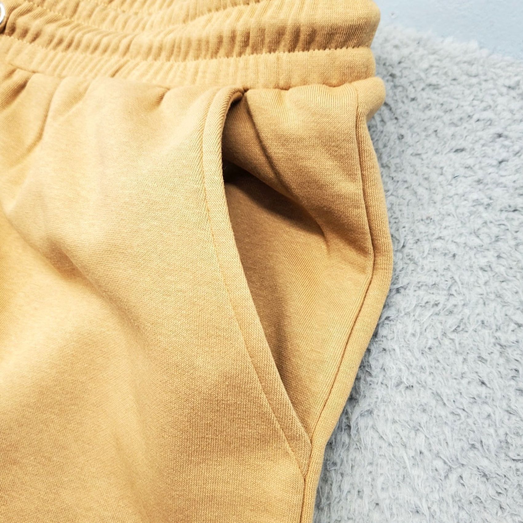 Vintage Threads Connect Jogger Pants Womens 3XL Tan Fleece Lined Drawstring Tapered Leg Size 40" / US 18 - 8 Thumbnail