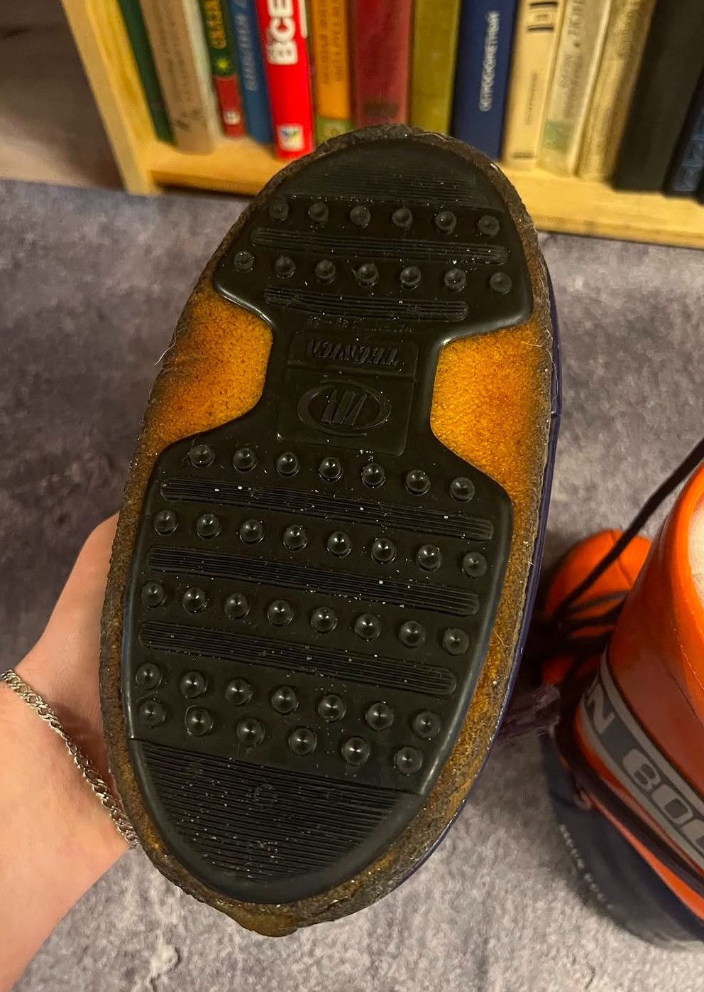 Moon Boot × Other × Vintage CRAZY Moon Boot Avan-garde vintage opium style orange Size US 6 / IT 36 - 9 Thumbnail