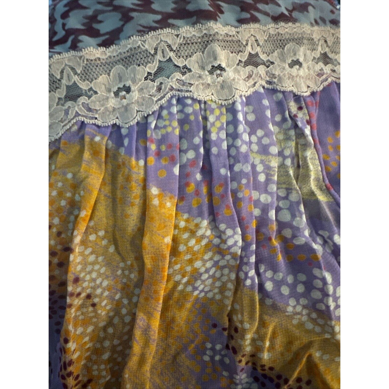 Other Koos Van Den Akker Skirt Vintage Tiered Patchwork, Rare Size 30" / US 8 / IT 44 - 7 Thumbnail
